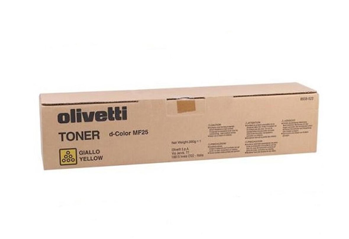 Tonersepeti Olivetti MF-25 Sarı Orjinal Fotokopi Toner