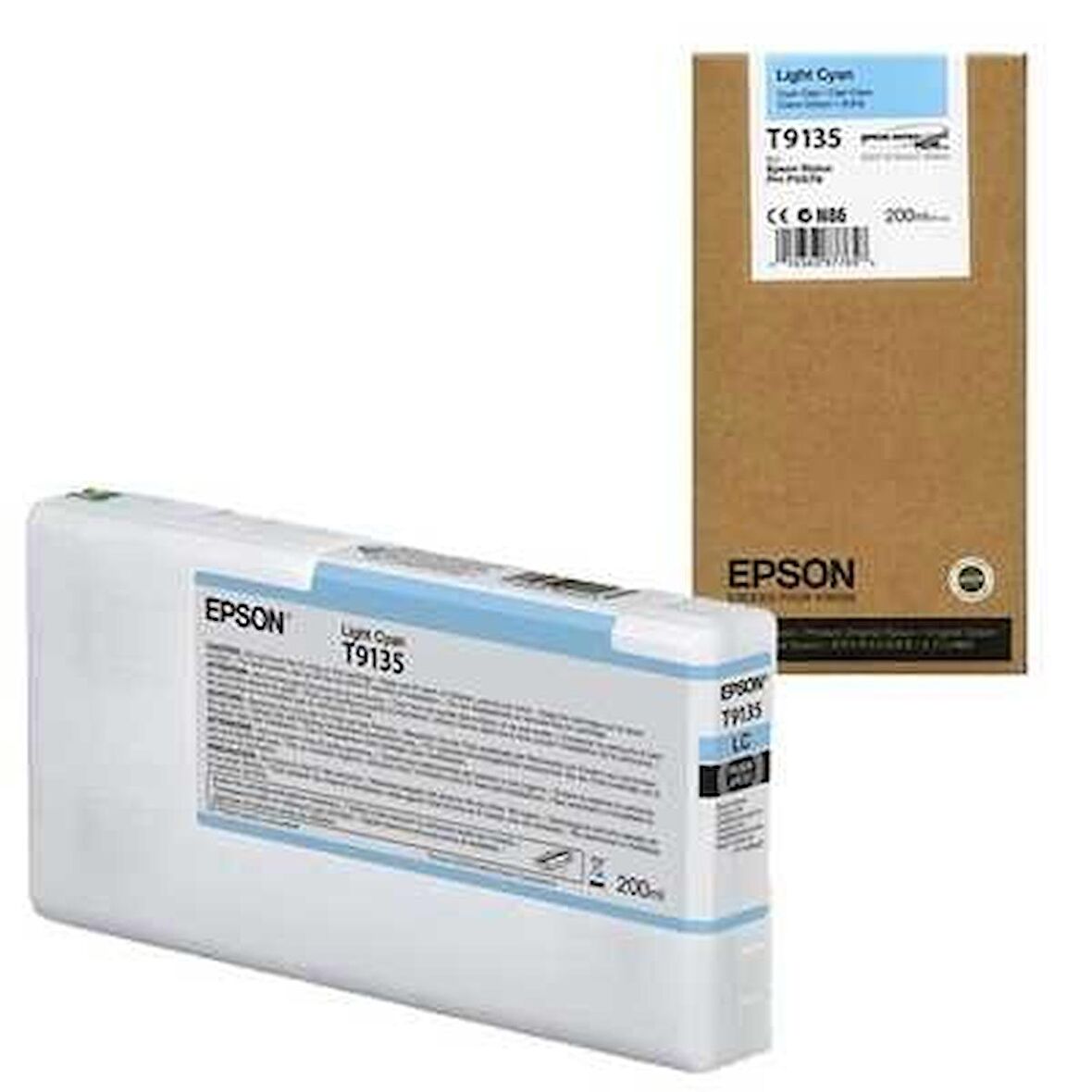 Tonersepeti Epson T9135 Açık Mavi Orjinal Kartuş C13T913500