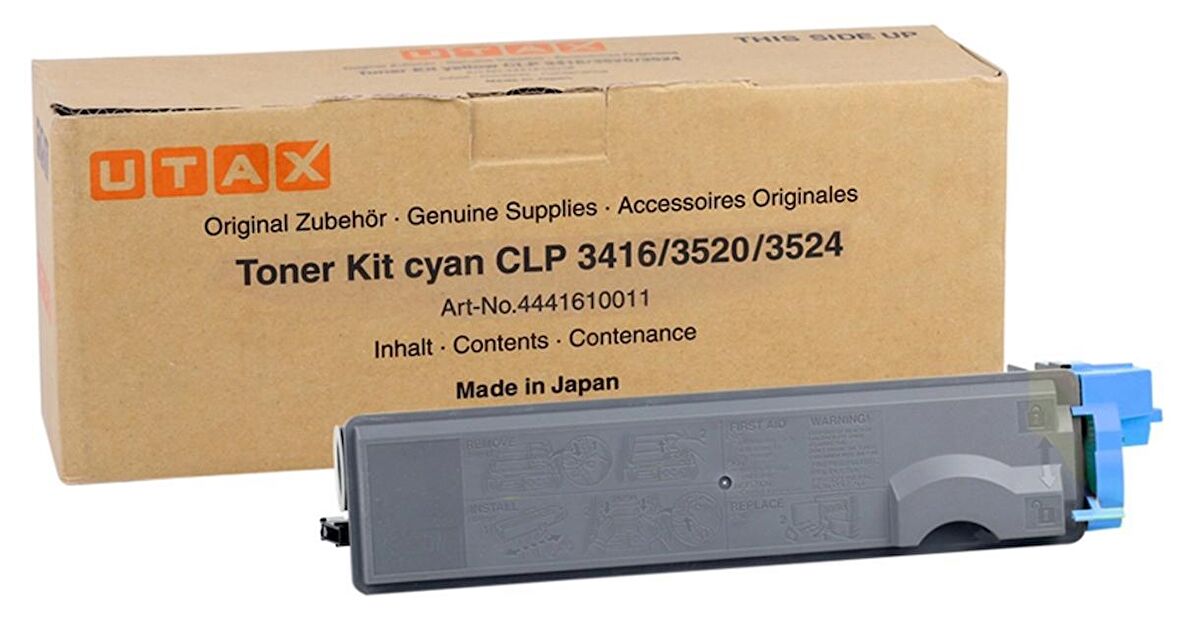 Tonersepeti Utax TK-512C Orjinal Mavi Toner