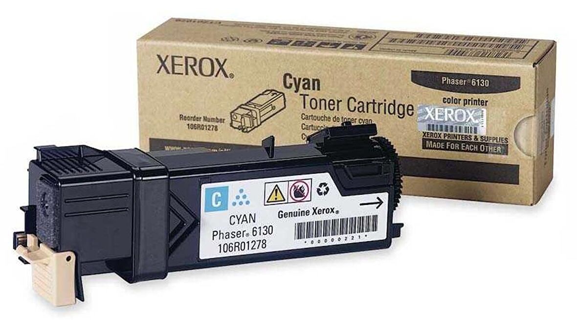 Tonersepeti Xerox Phaser 6130-106R01282 Mavi Orjinal Toner