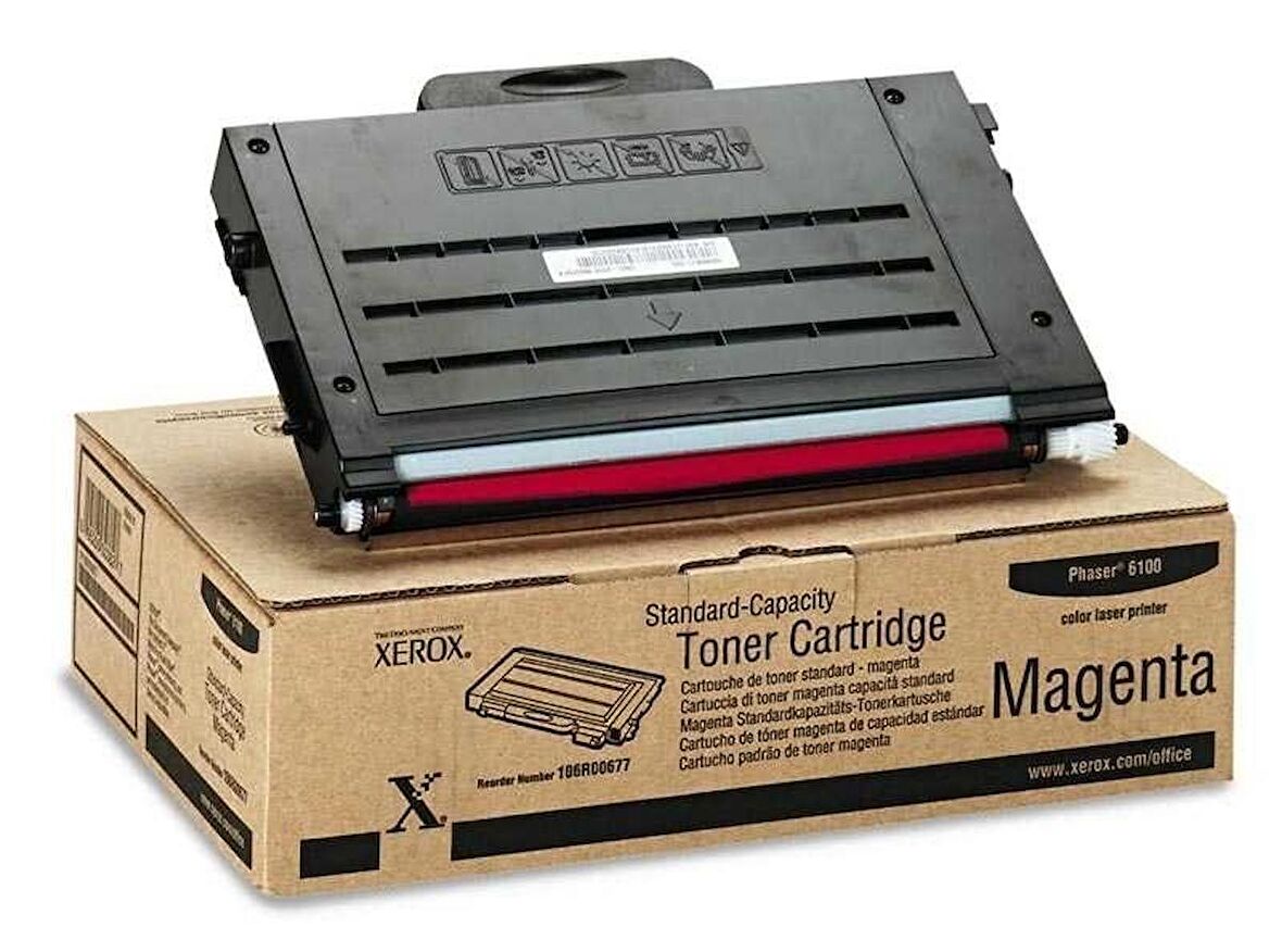 Tonersepeti Xerox Phaser 6100-106R00677 Orjinal Kırmızı Toner