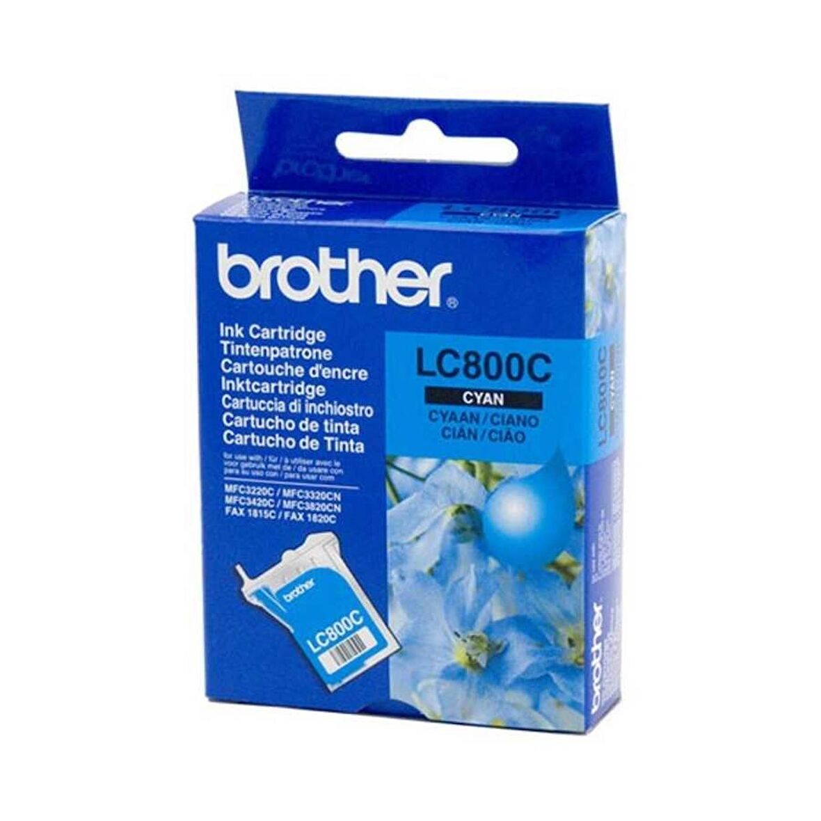 Tonersepeti Brother LC-800C Mavi Orjinal Kartuş