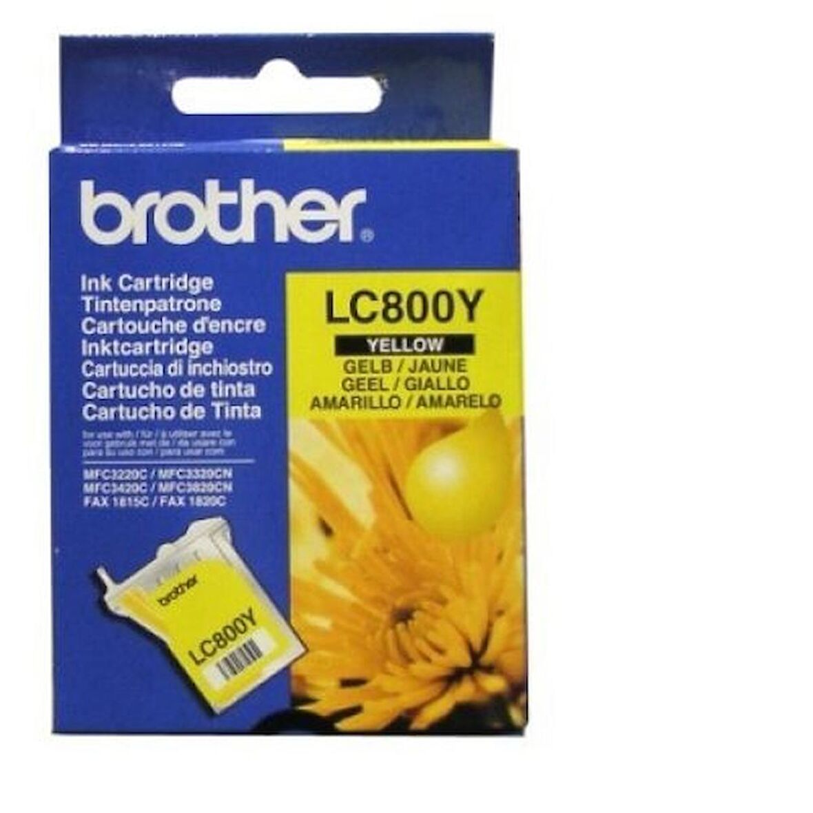 Tonersepeti Brother LC-800Y Sarı Orjinal Kartuş