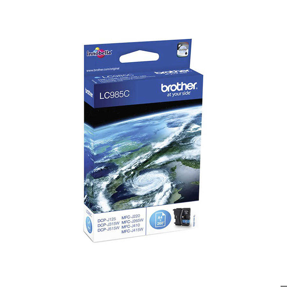 Tonersepeti Brother LC39-LC985 Mavi Orjinal Kartuş