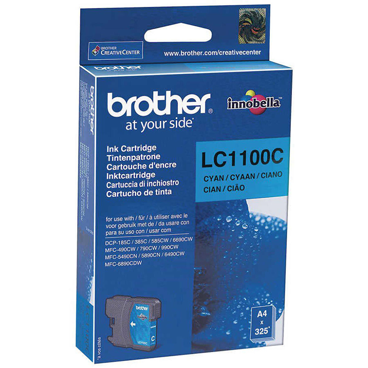 Tonersepeti Brother LC67C-LC1100 Orjinal Mavi Kartuş