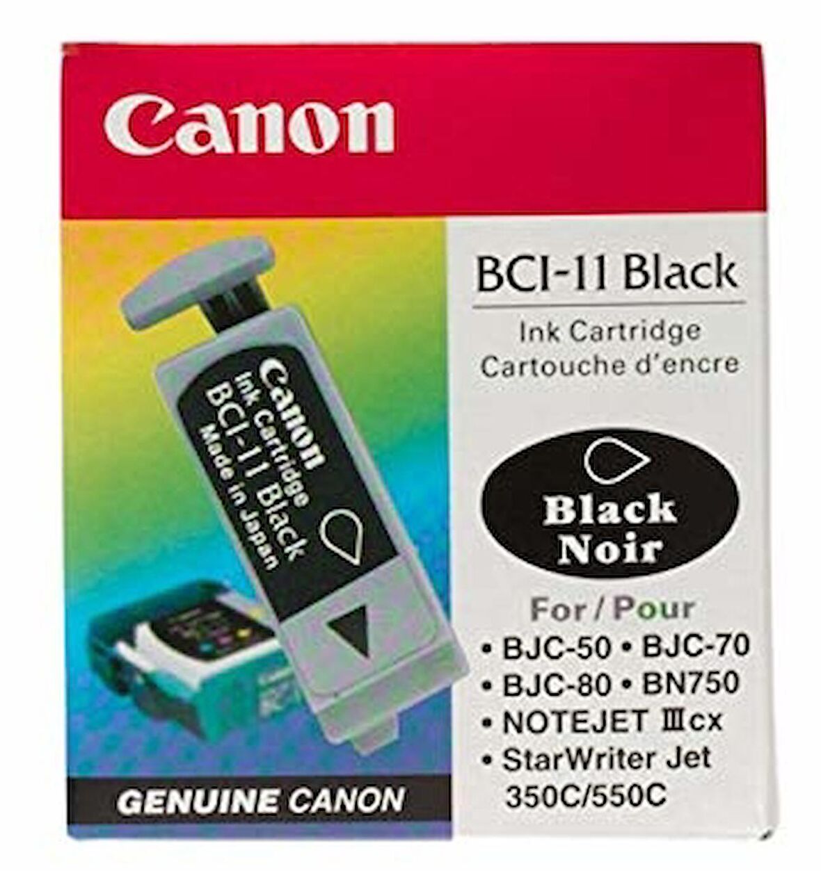 Tonersepeti Canon BCI-11 Siyah Orjinal Kartuş 3'lü Paket