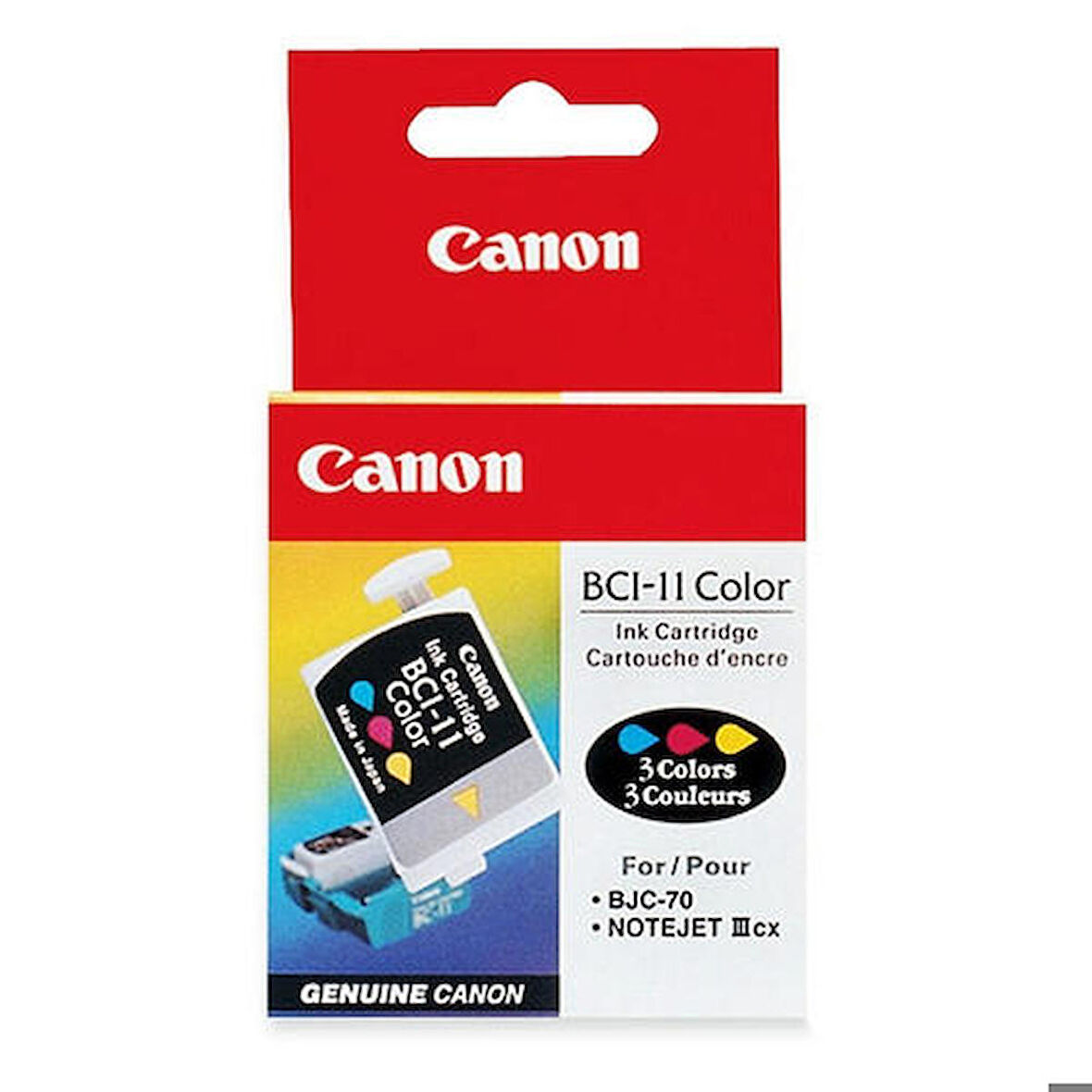 Tonersepeti Canon BCI-11C Renkli Orjinal Kartuş 3'lü Paket