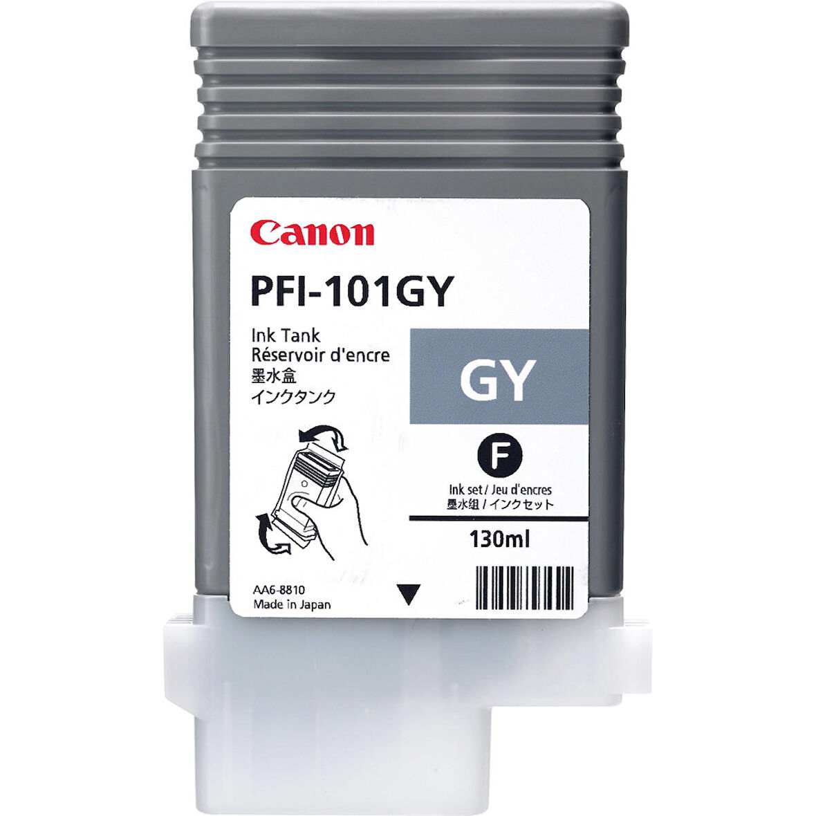 Tonersepeti Canon PFI-101GY Gri Orjinal Kartuş