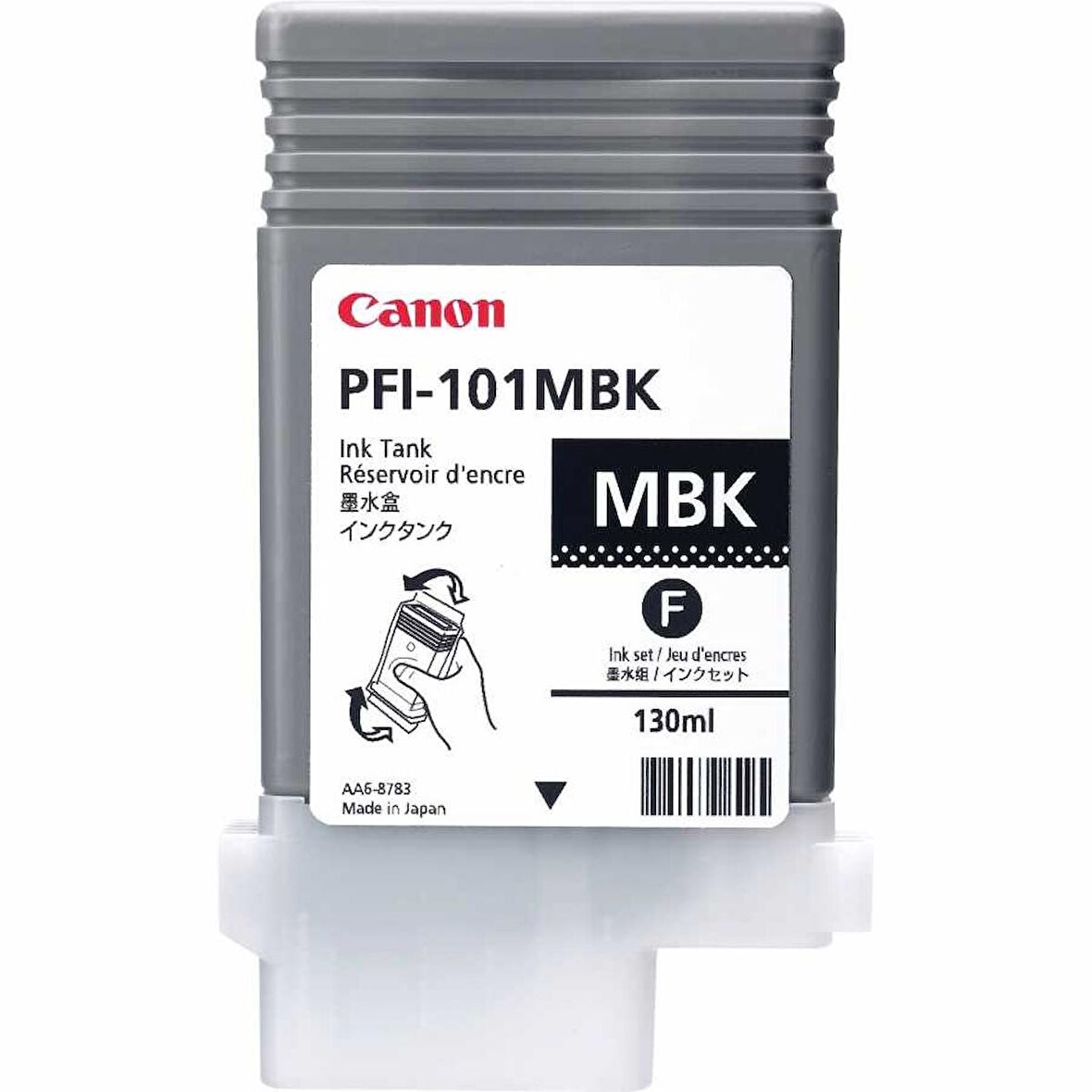 Tonersepeti Canon PFI-101MBK Mat Siyah Orjinal Kartuş
