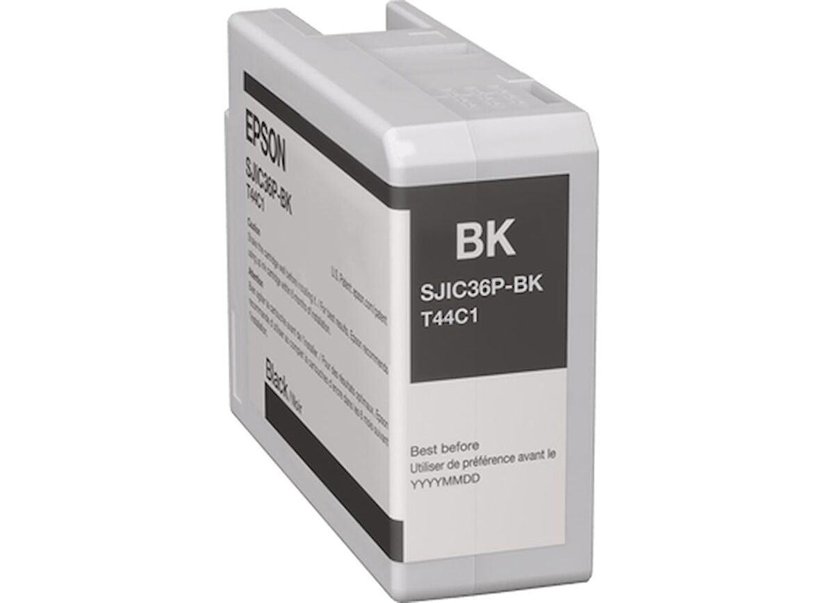 Tonersepeti Epson SJIC36P-BK T44C1 C6500 C6000 Siyah Kartuş