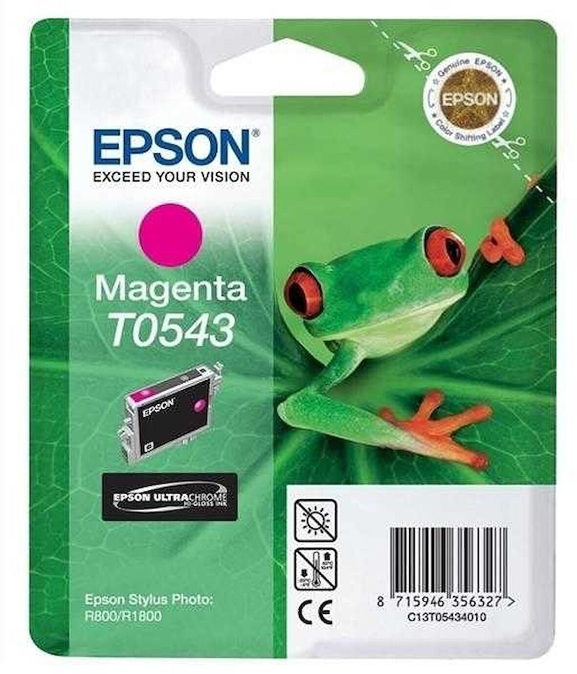 Tonersepeti Epson T0543 C13T05434020 Orjinal Kırmızı Kartuş
