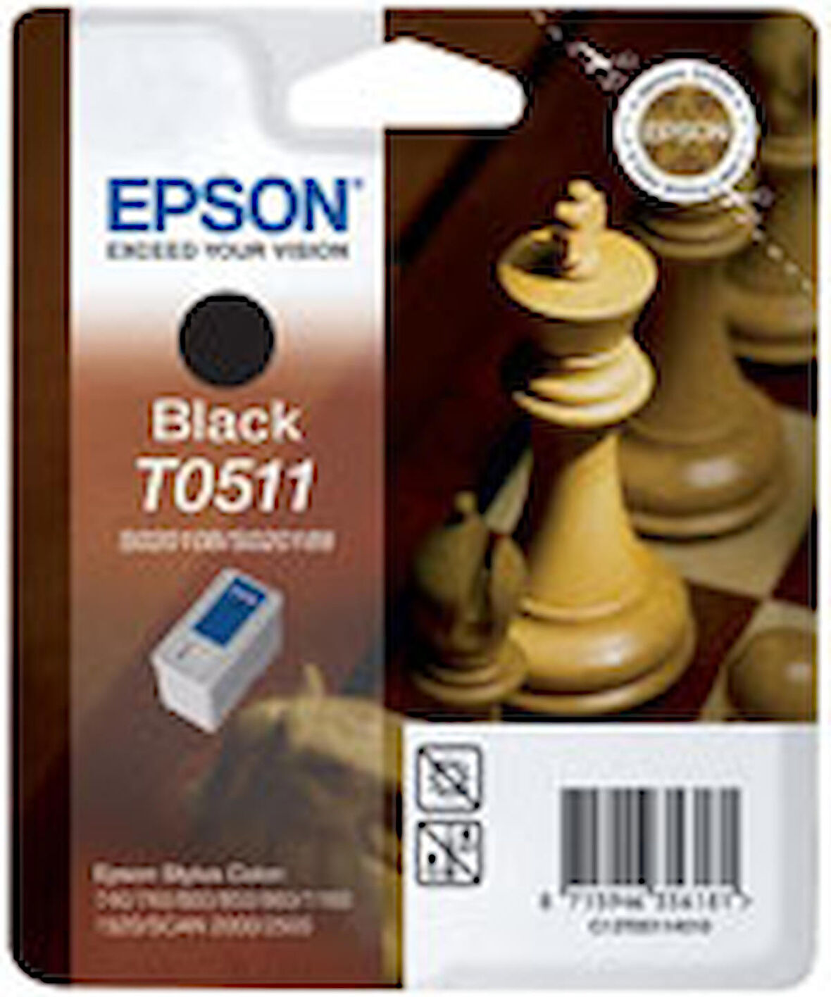 Tonersepeti Epson T0511 C13T05114020 Orjinal Siyah Kartuş