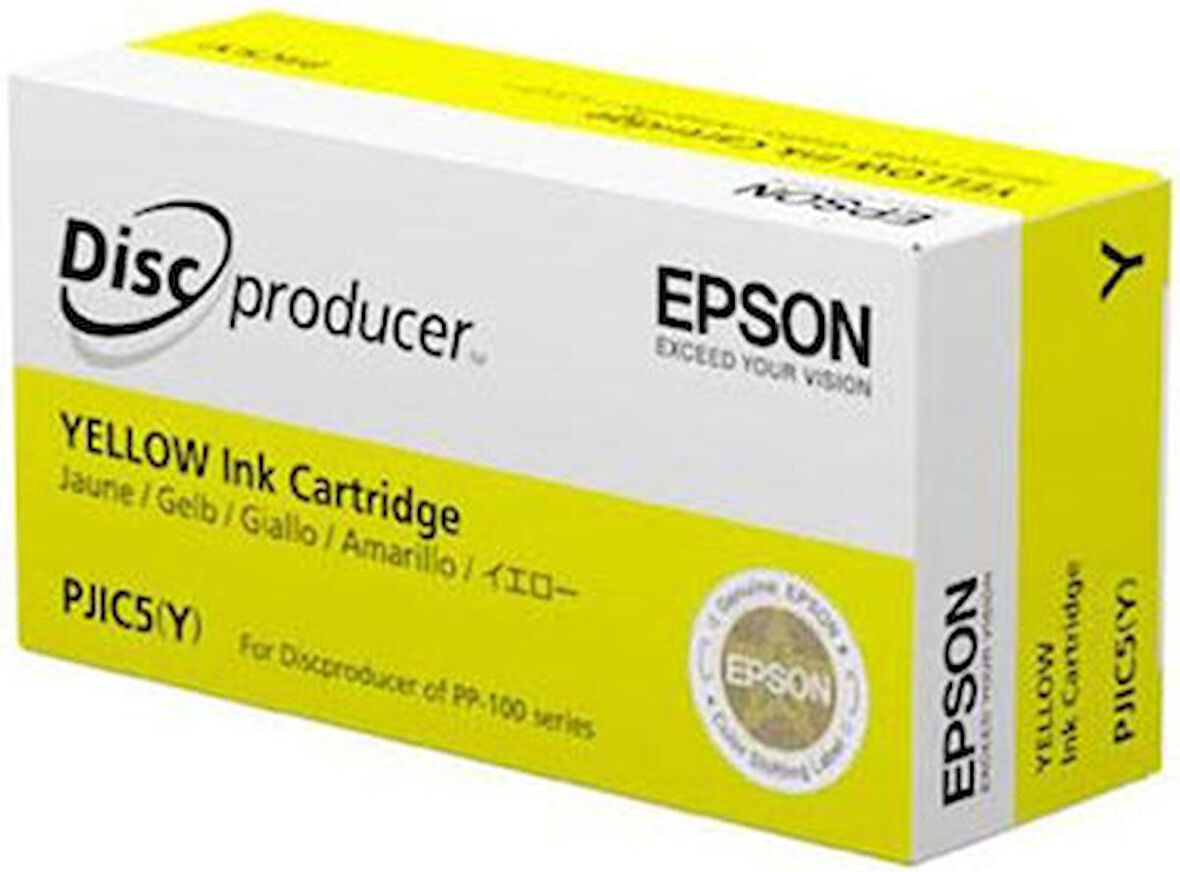 Tonersepeti Epson PP-100/C13S020451 Orjinal Sarı Kartuş