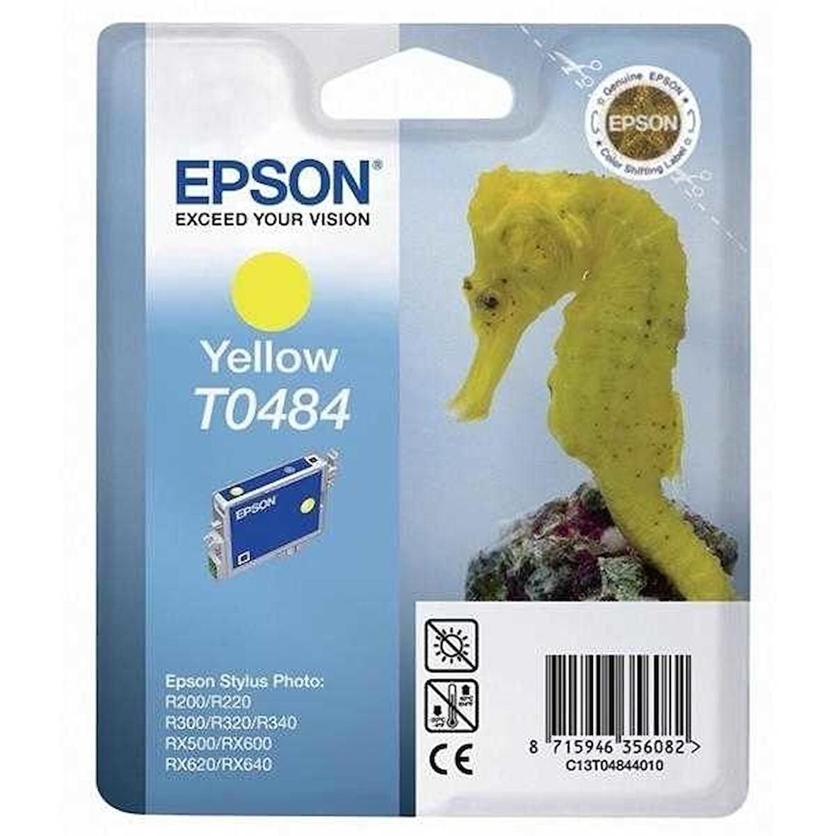 Tonersepeti Epson T0484-C13T04844020 Orjinal Sarı Kartuş