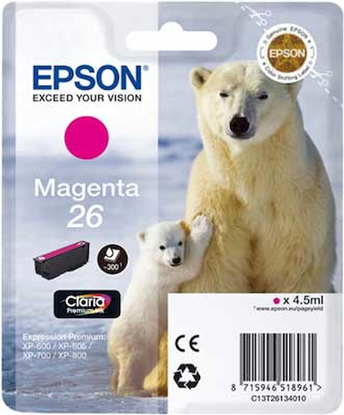 Tonersepeti Epson T26 C13T26134020 Orjinal Kırmızı Kartuş