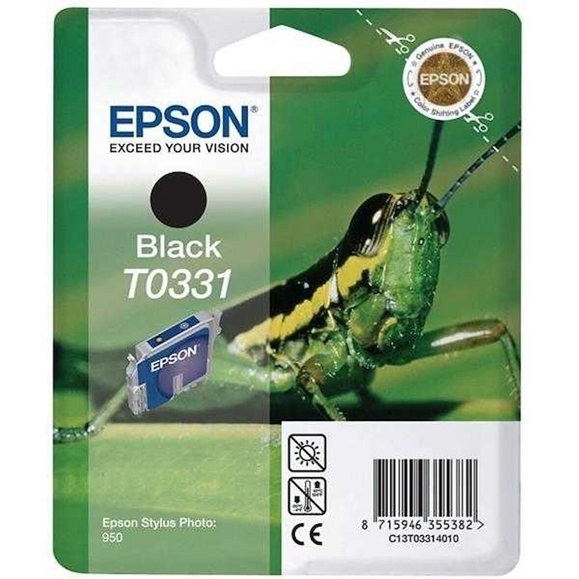 Tonersepeti Epson T0331-C13T03314020 Orjinal Siyah Kartuş