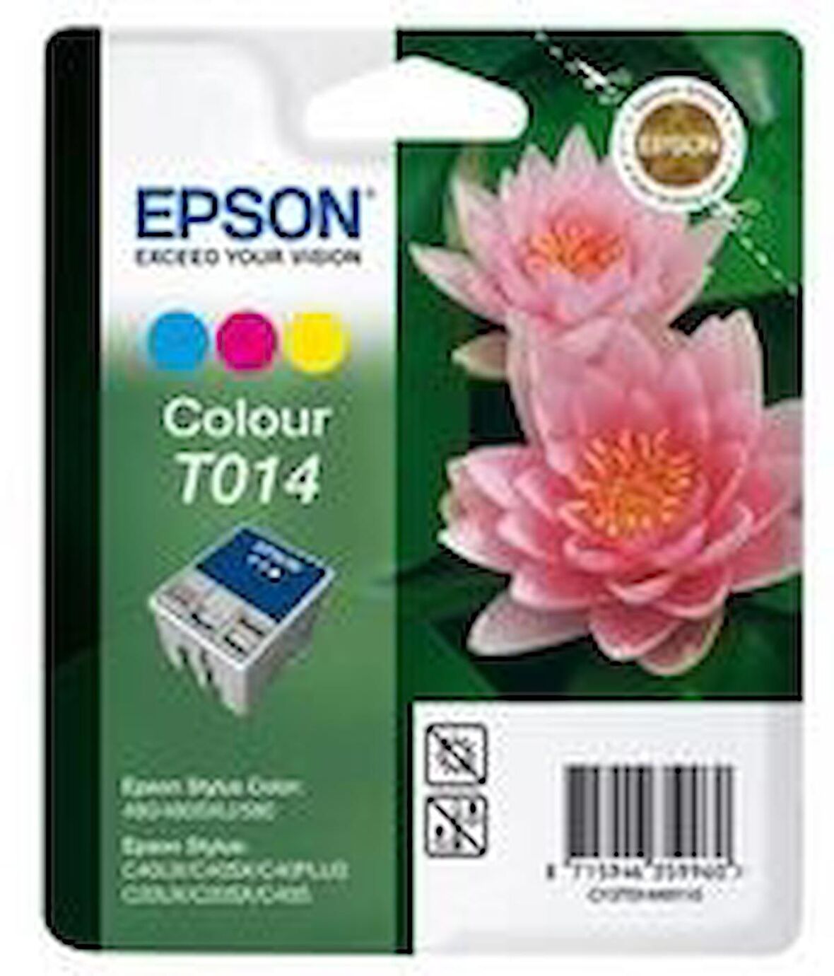 Tonersepeti Epson T014-C13T01440120 Orjinal Renkli Kartuş