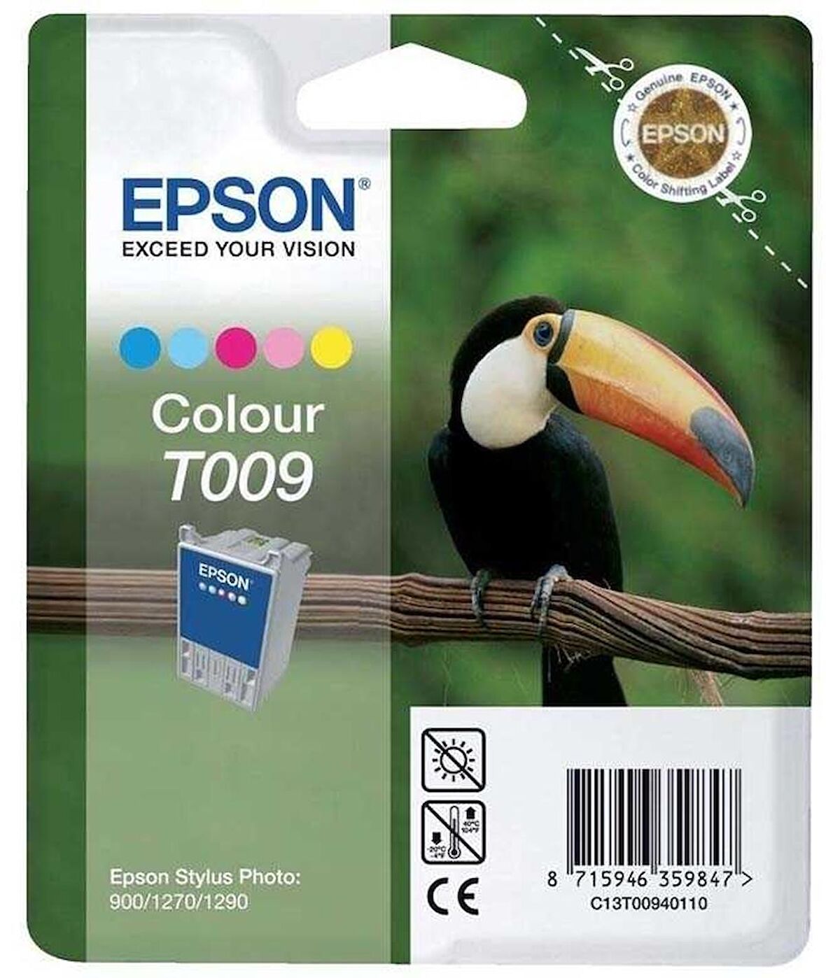 Tonersepeti Epson T009-C13T00940120 Orjinal Renkli Kartuş