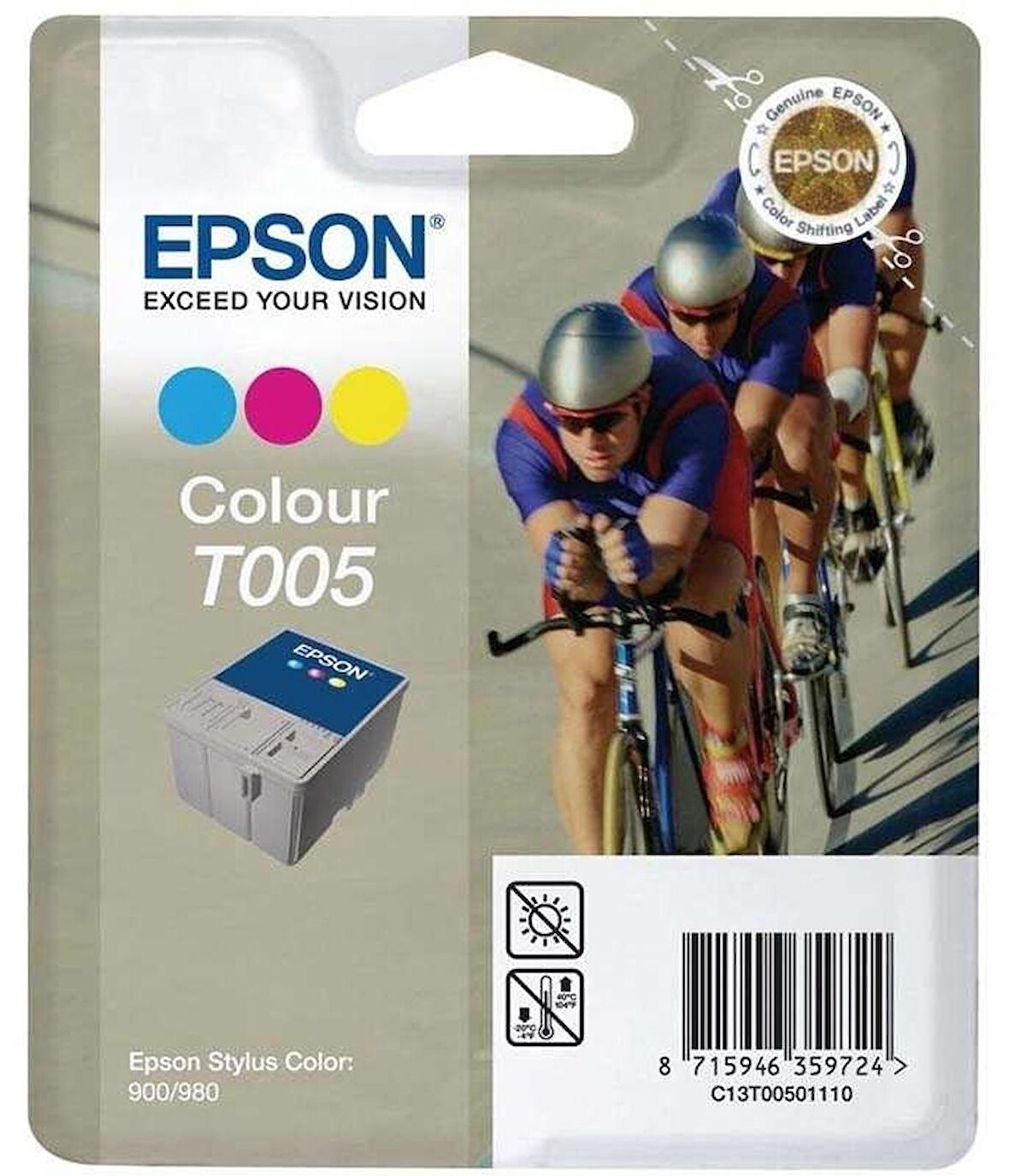 Tonersepeti Epson T005-C13T00501120 Orjinal Renkli Kartuş