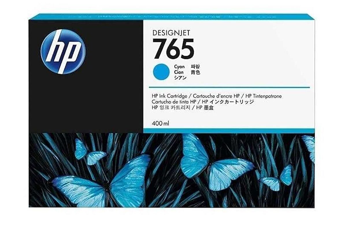 Tonersepeti Hp 765-F9J52A Mavi Orjinal Kartuş