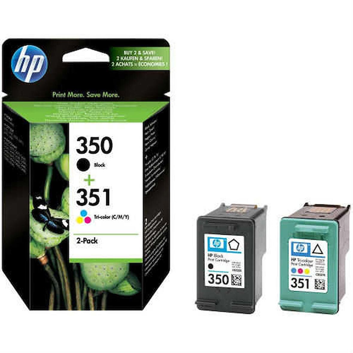 Tonersepeti Hp 350-351-SD412EE Siyah Renkli Orjinal Kartuş