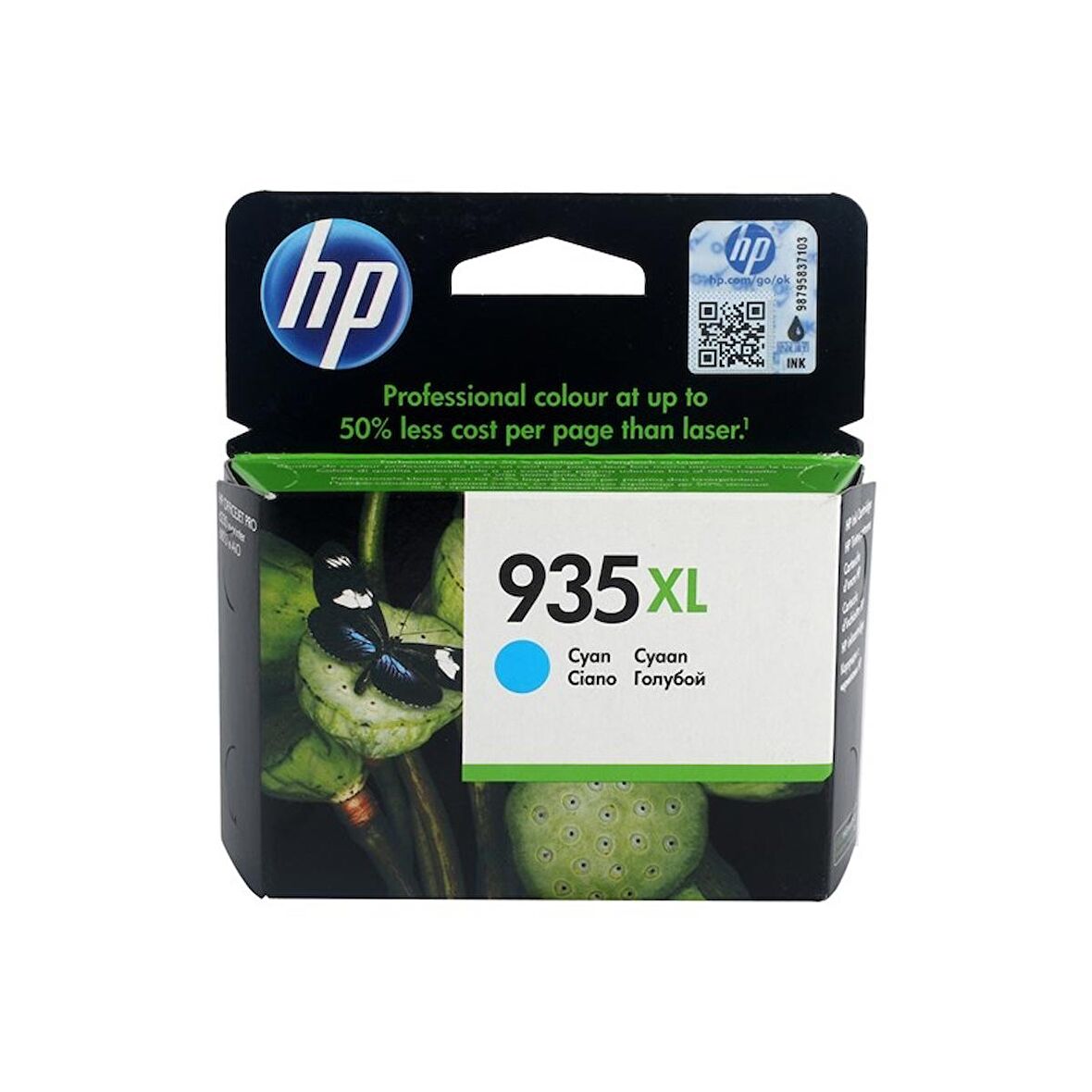 Tonersepeti Hp 935XL-C2P24AE Orjinal Mavi Kartuş