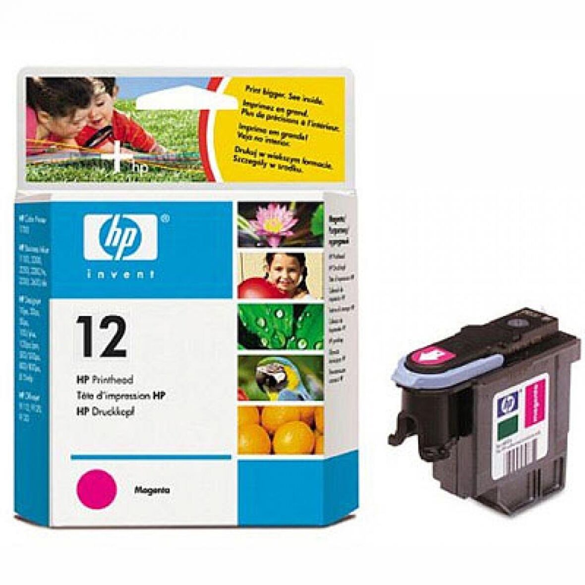 Tonersepeti Hp 12-C5025A Orjinal Kırmızı Baskı Kafası