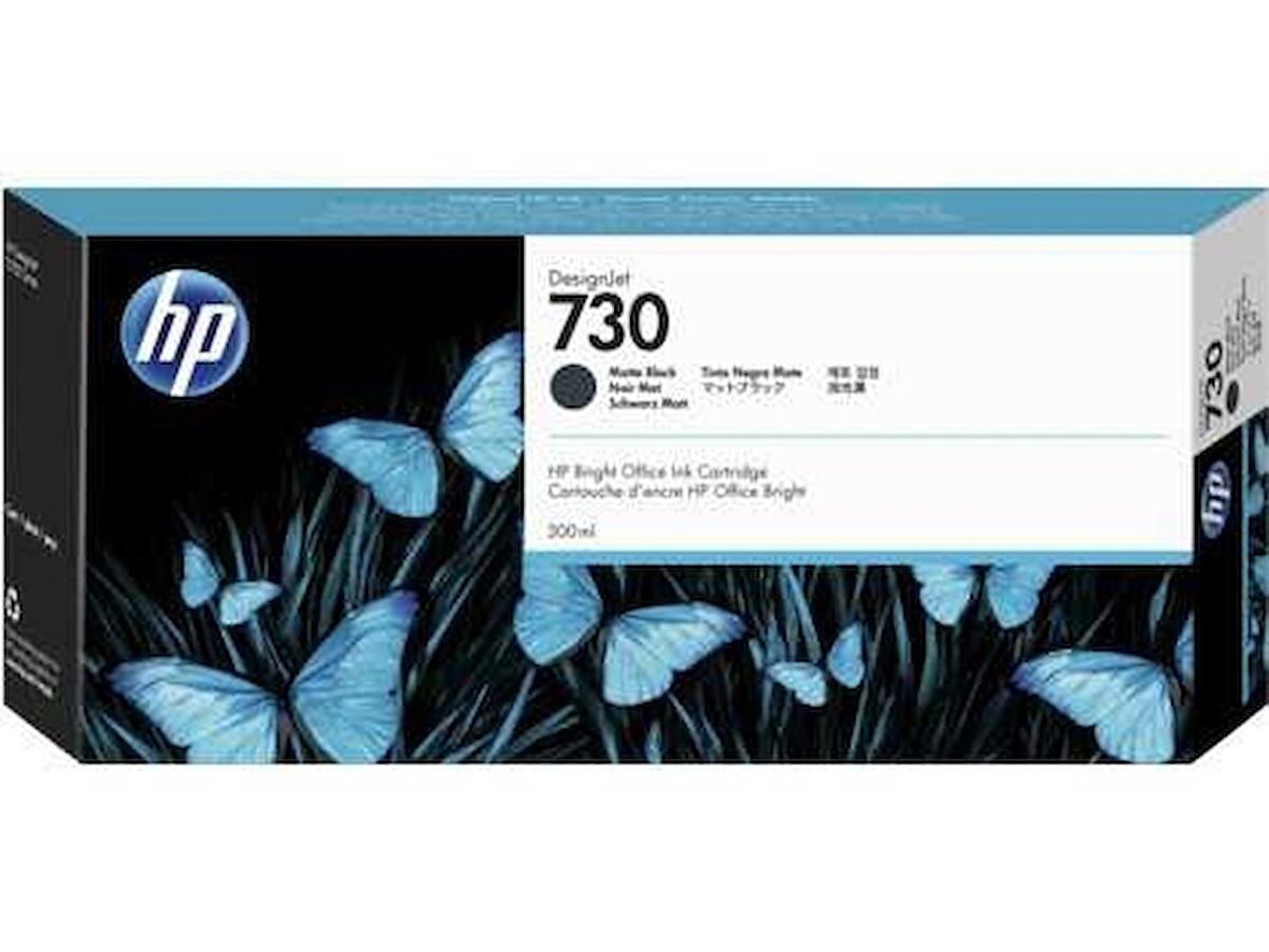 Tonersepeti Hp 730-P2V71A Mat Siyah Orjinal Kartuş 300ml