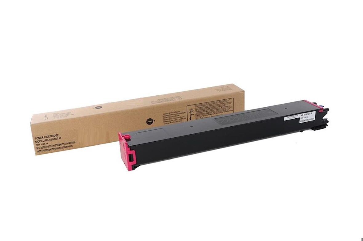 Tonersepeti Sharp MX-60-61 GTMB Kırmızı Orjinal Toner