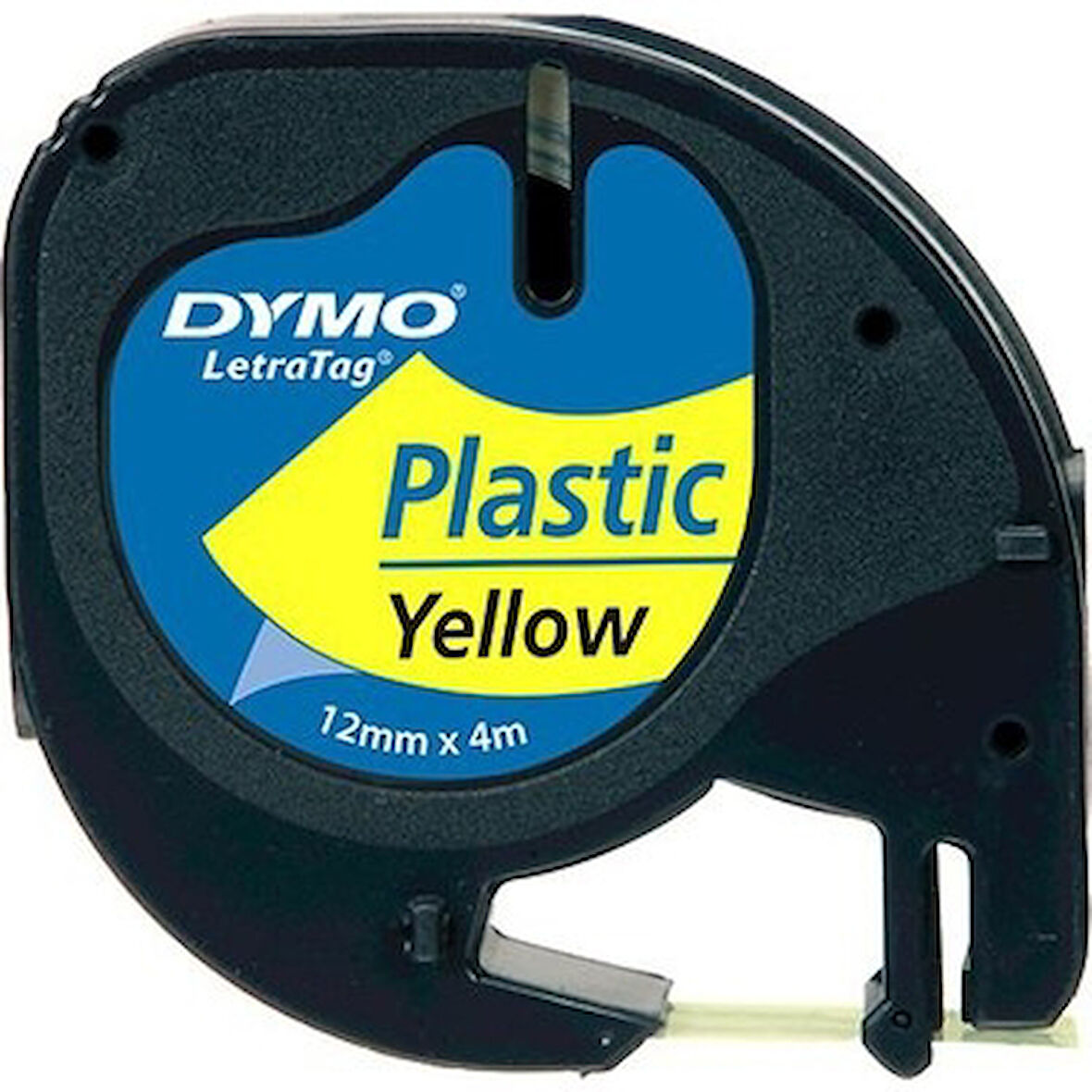 Tonersepeti Dymo 91202 Sarı Orjinal Şerit 12mm x 4m