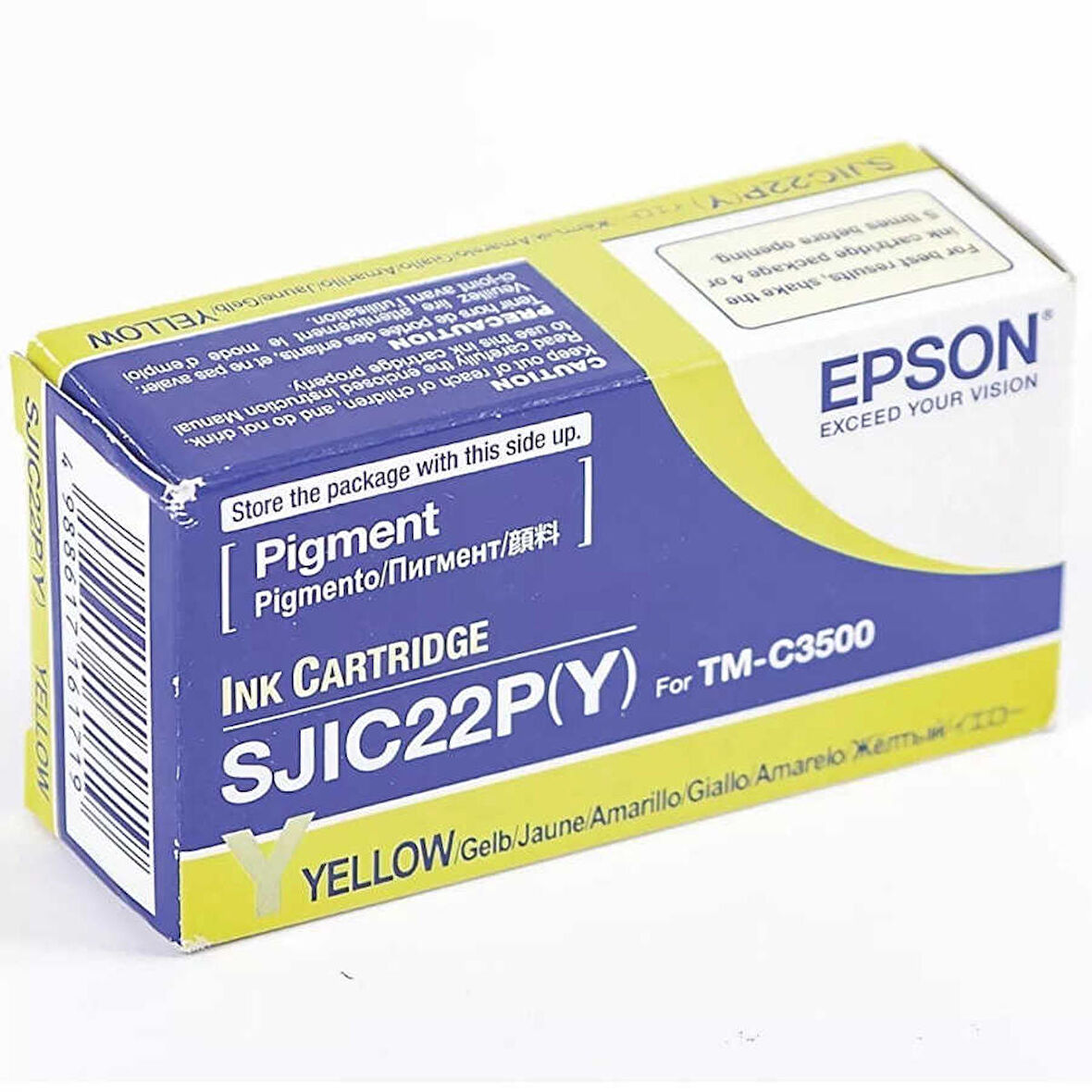 Tonersepeti Epson SJIC22-C33S020604 Sarı Orjinal Kartuş