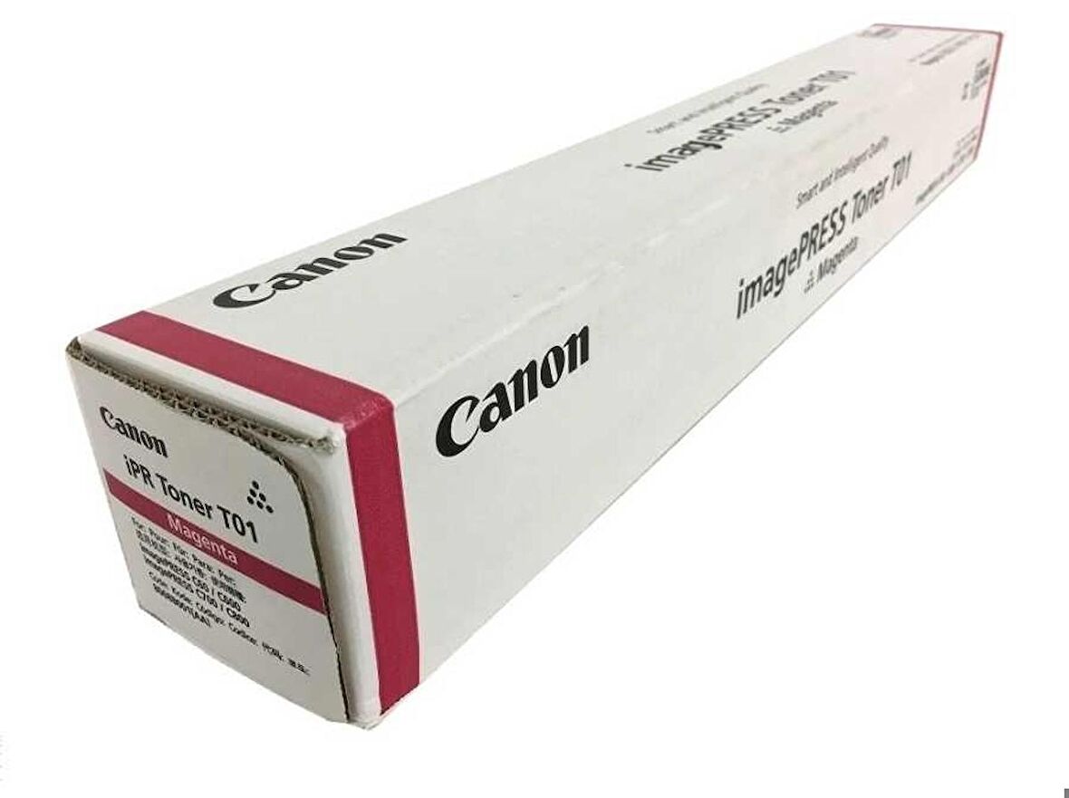Tonersepeti Canon T01 (8068B001) Kırmızı Orjinal Toner - ImagePress C60 / C700 / C800