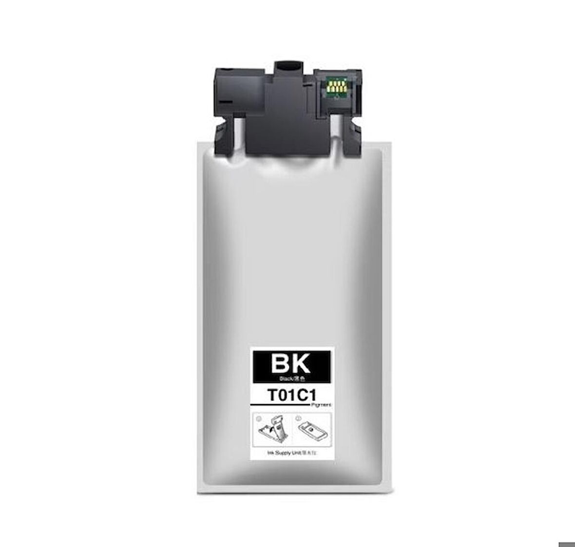 Tonersepeti Epson C13T01C100 Siyah Muadil Kartuş