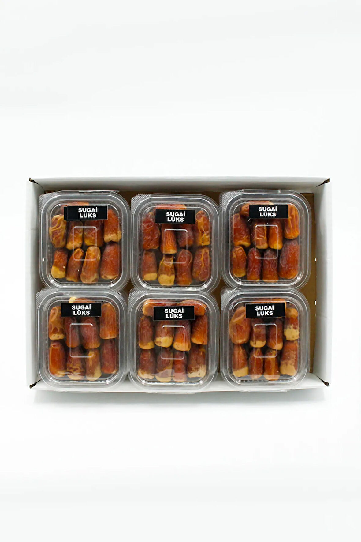MEDİNE SUGAİ LÜKS HURMA 12 Lİ PAKET - 100 GR ANTİOKSİDAN DEPOSU TADIMLIK HAC DÖNÜŞÜ HEDİYELİK HURMA