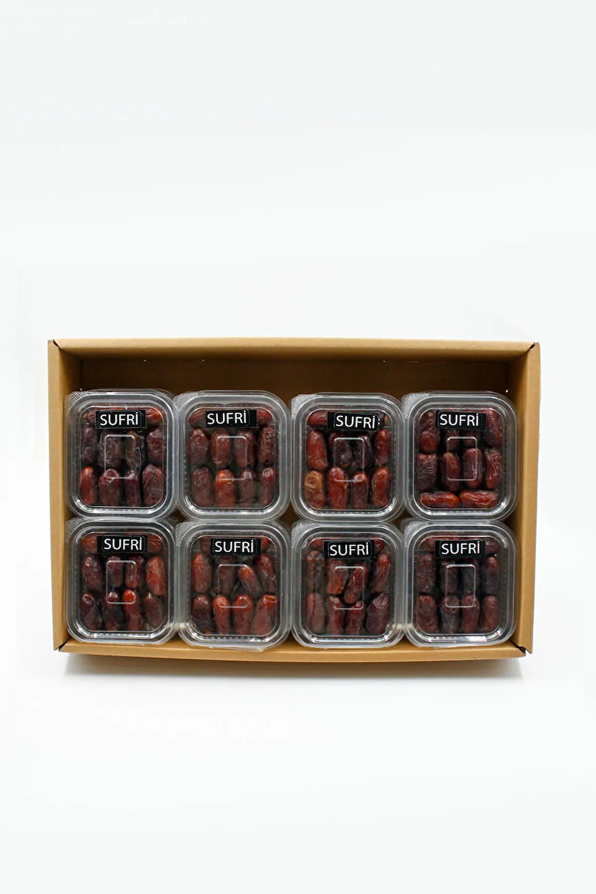 MEDİNE SUFRİ HURMA 24 LÜ PAKET - 100 GR İNCE KABUKLU TADIMLIK HAC DÖNÜŞÜ HEDİYELİK HURMA
