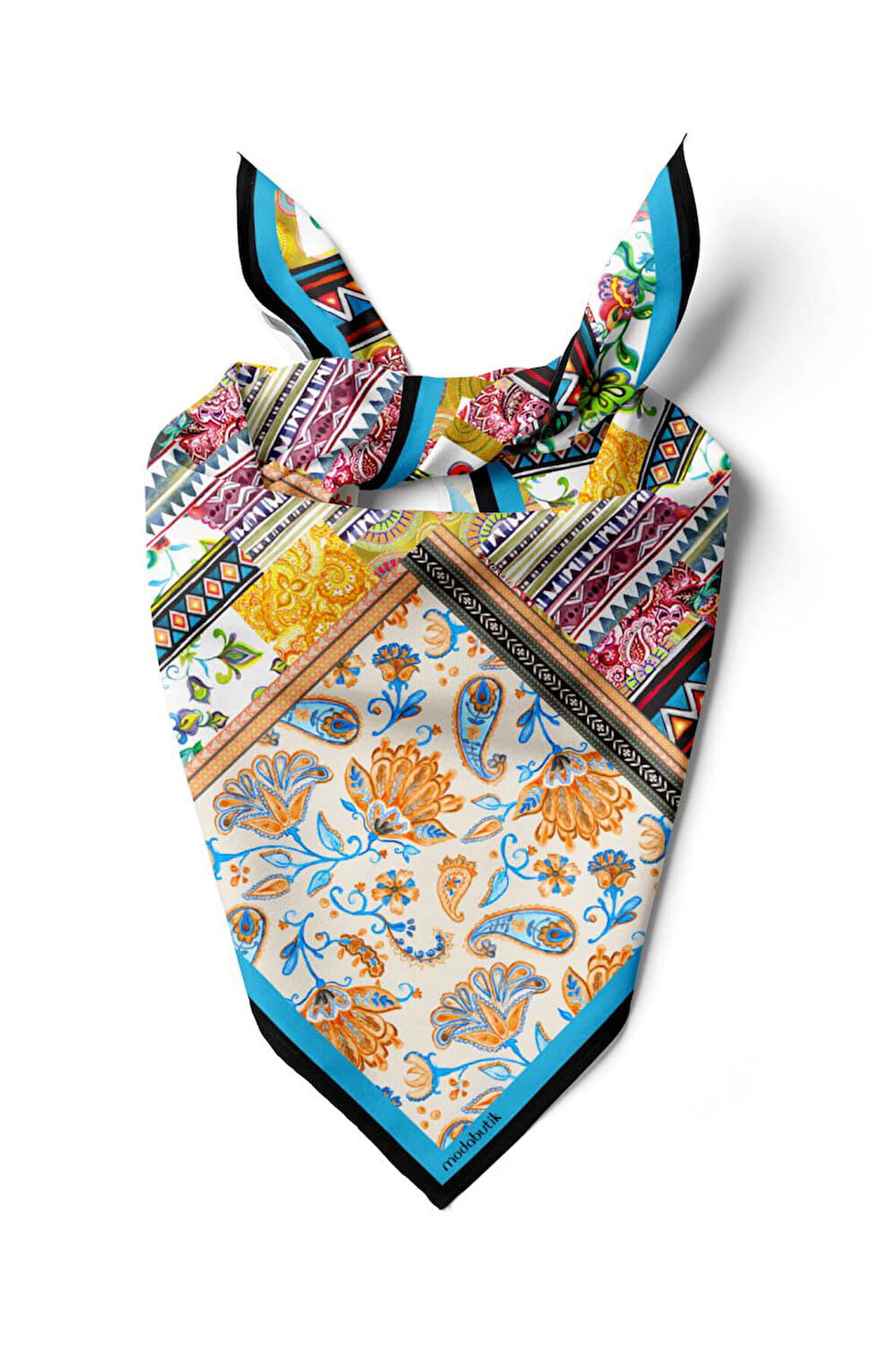 F44 KADIN DESENLİ BANDANA