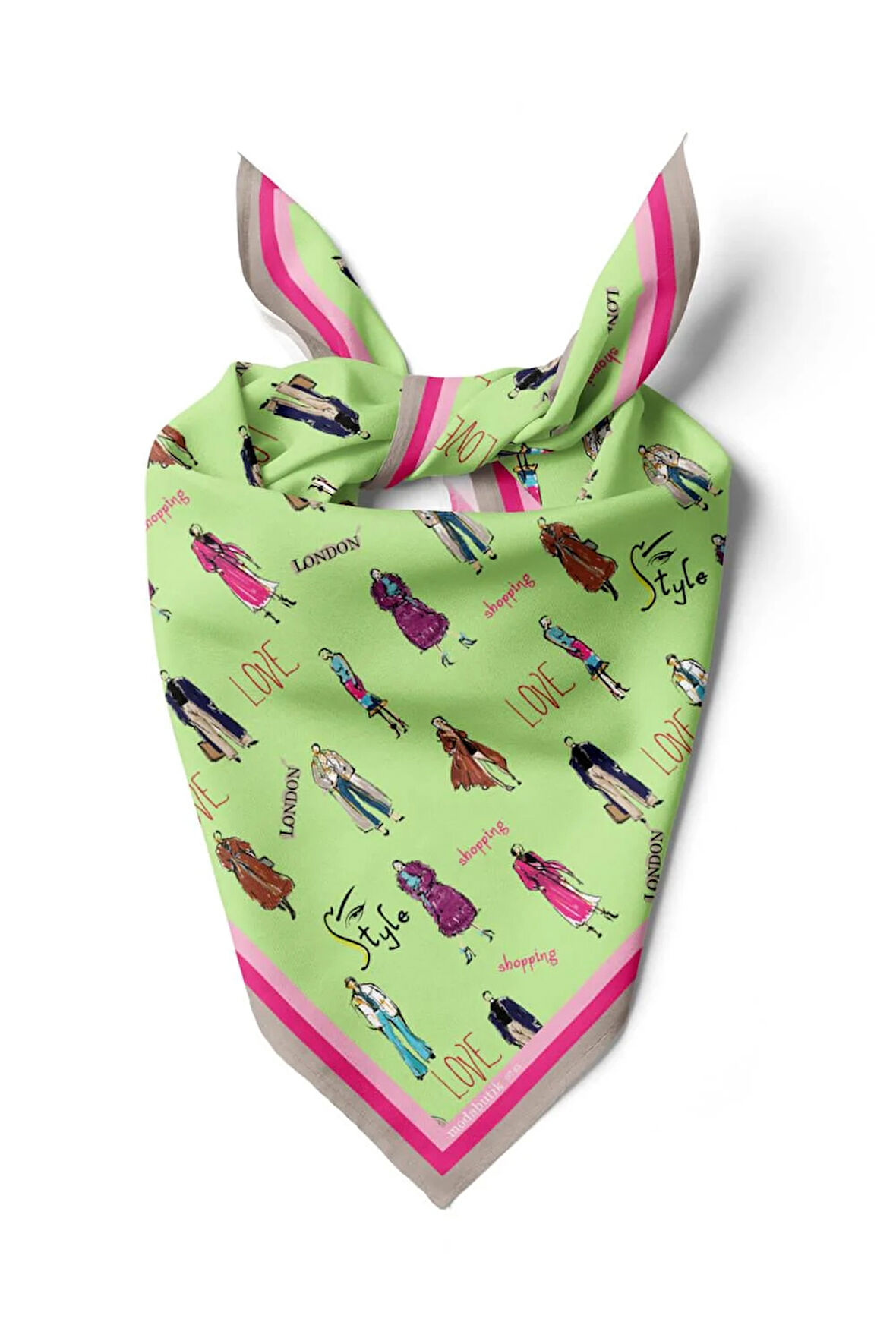 G1118 KADIN DESENLİ BANDANA