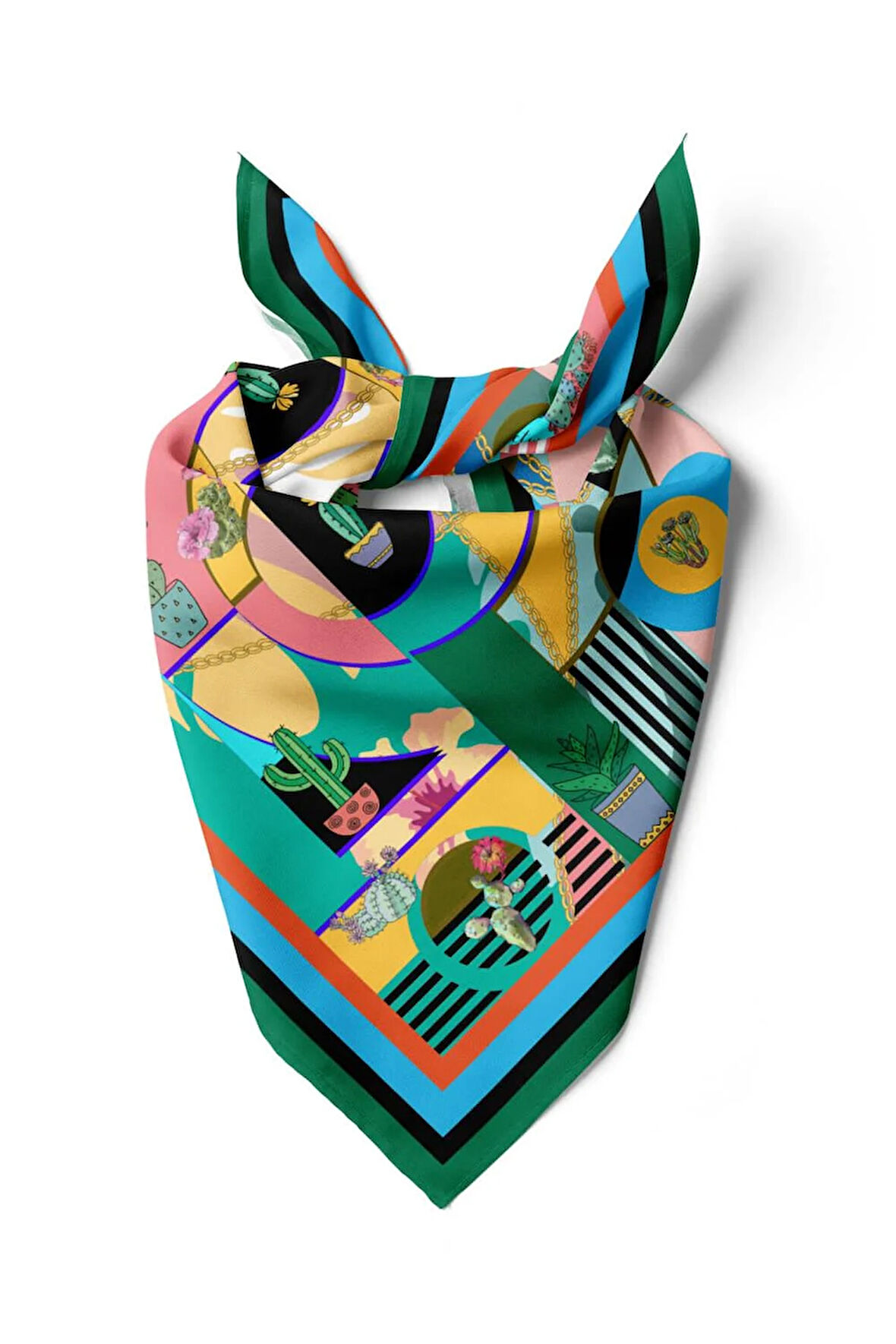 D43 KADIN DESENLİ BANDANA