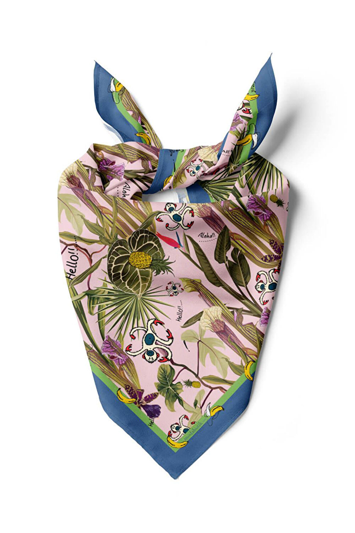 F62 KADIN DESENLİ BANDANA