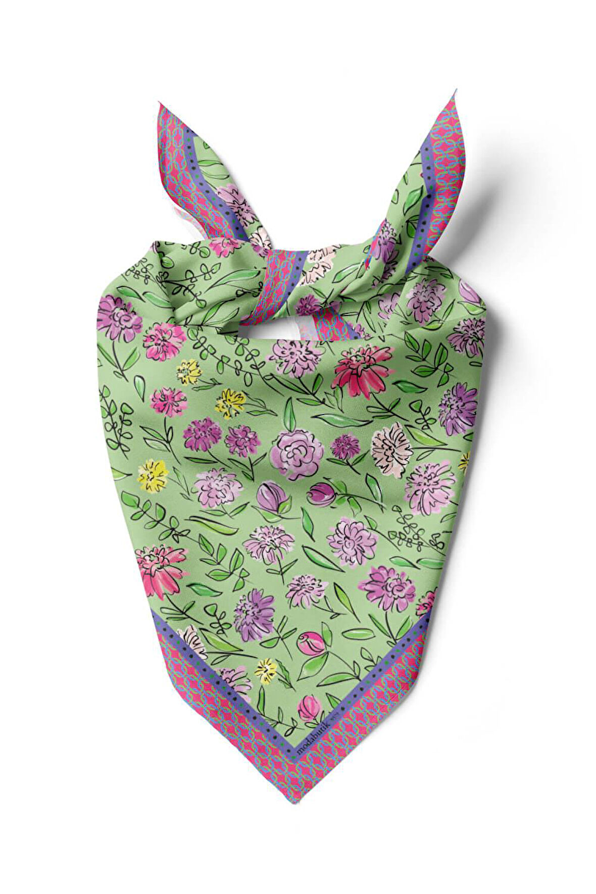 D32 KADIN DESENLİ BANDANA