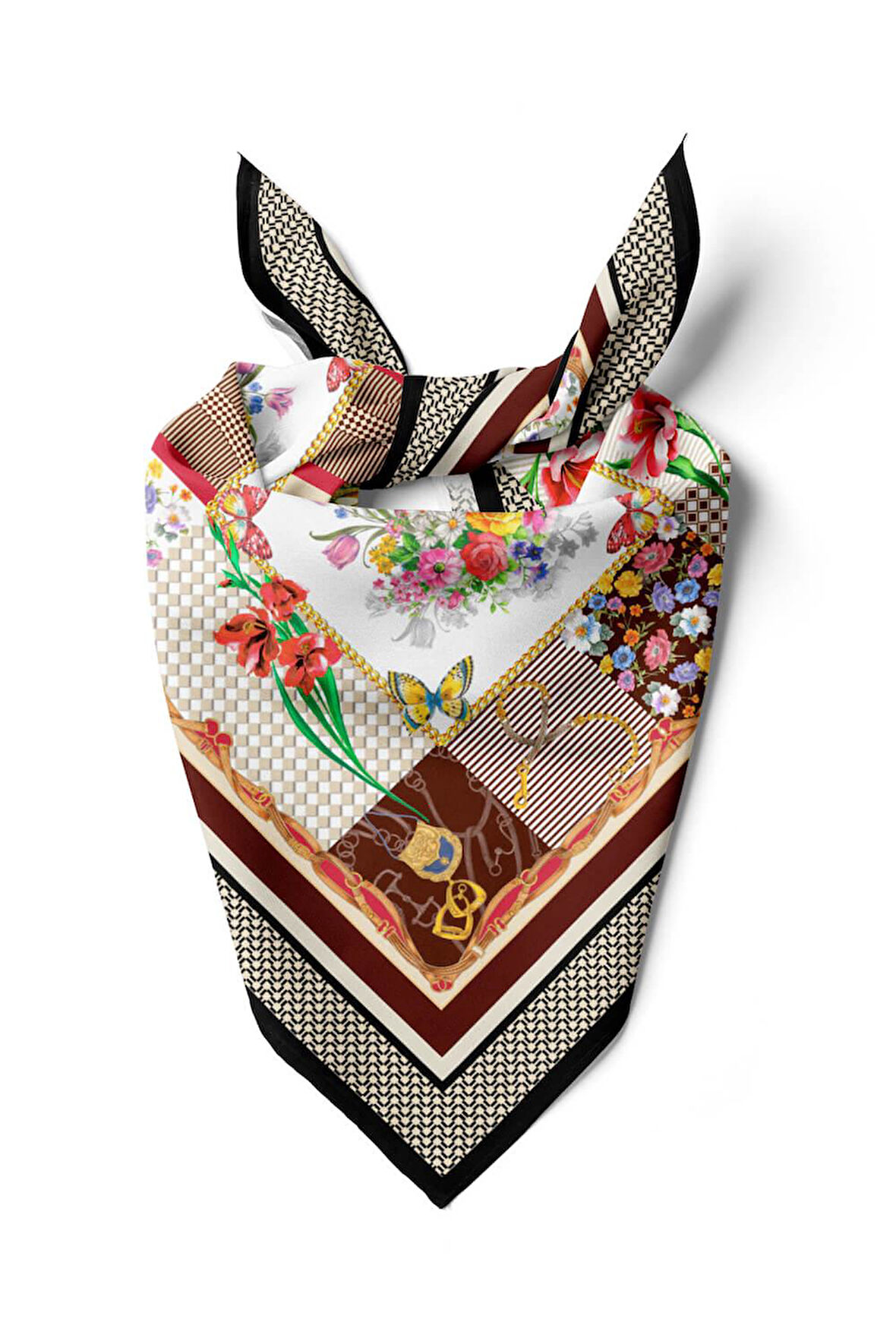 G91 KADIN DESEN BANDANA DG-547