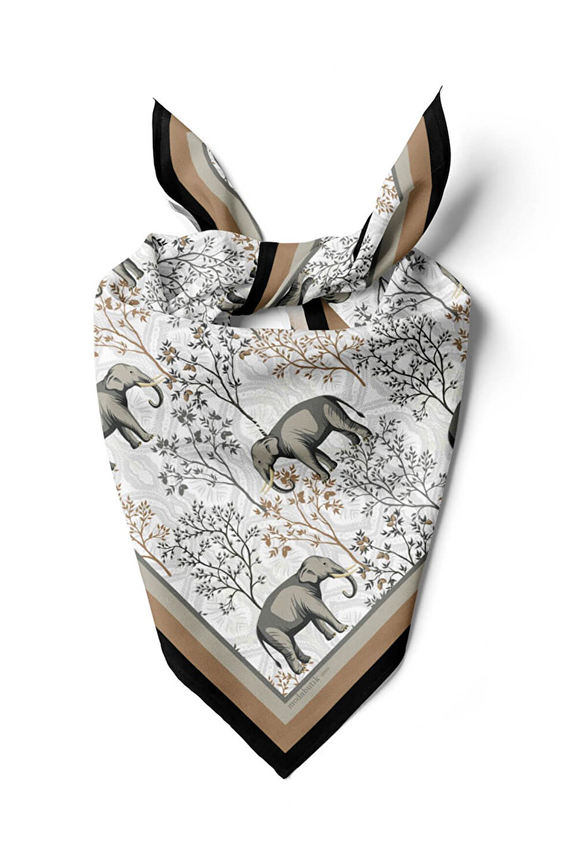 A81 TROPIC FİLLER TASARIMLI BANDANA  DG12030