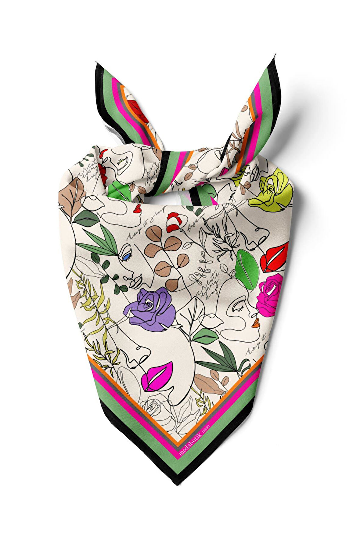 D83 MODERN FACEUP BANDANA DG12090