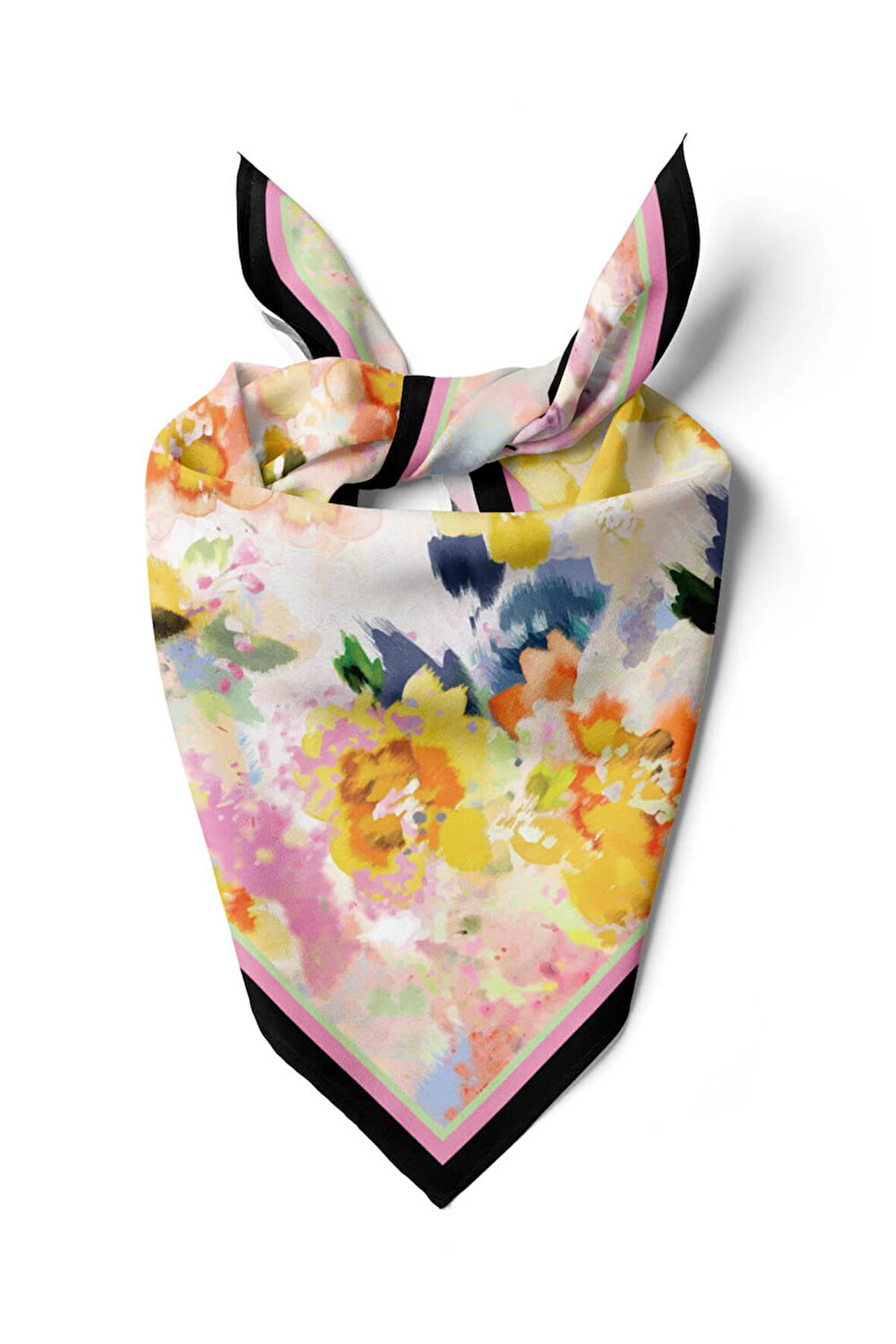 G3 WATERCOLOR FLOWERS BANDANA