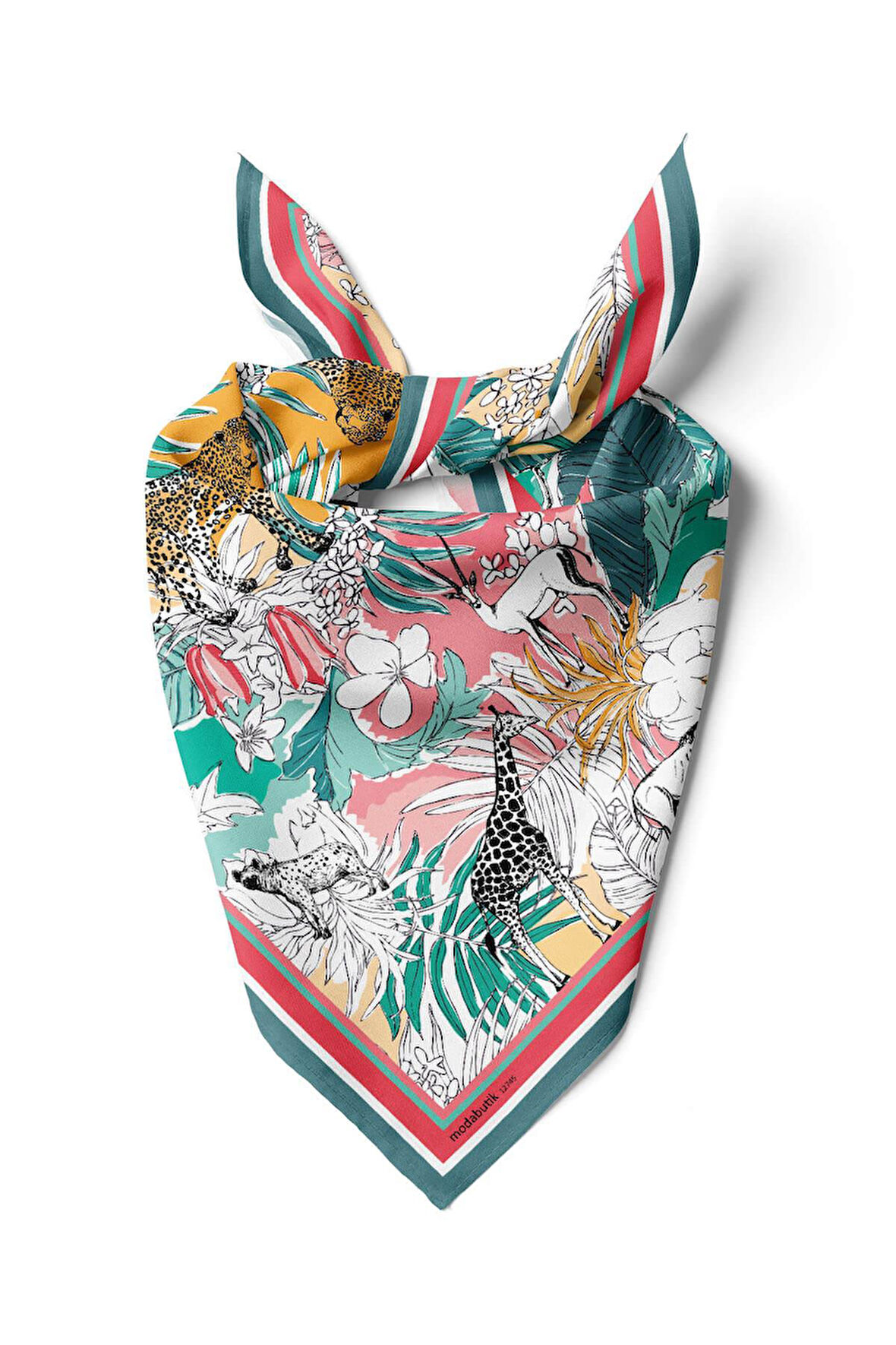 B110 TROPICAL TASARIM BANDANA