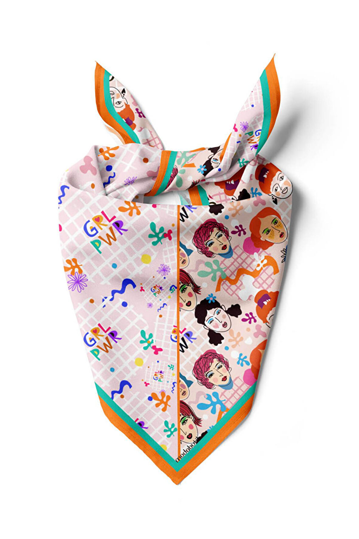 D93 Modabutik GRL PWR Bandana