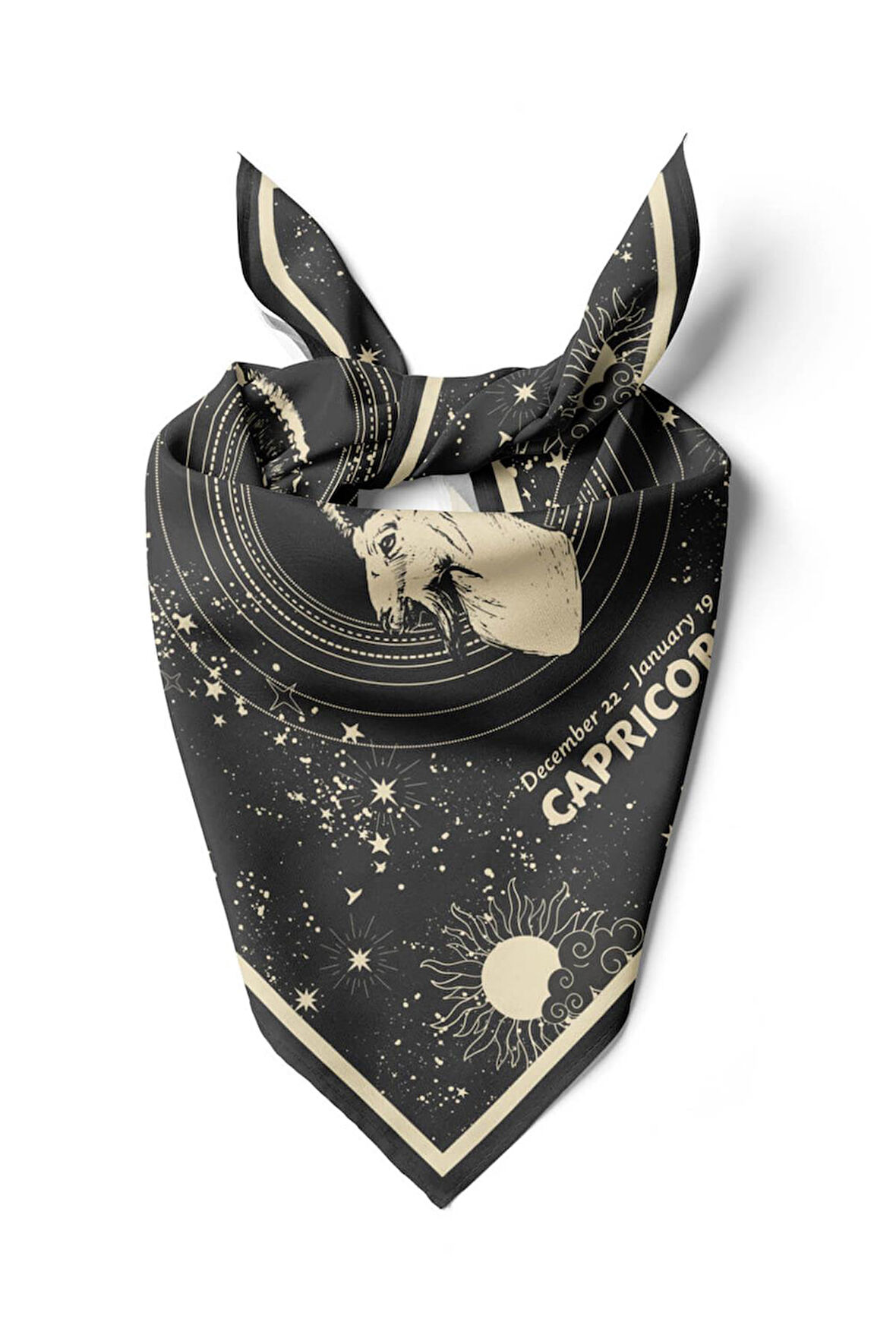A7 Modabutik Oğlak Burcu Bandana