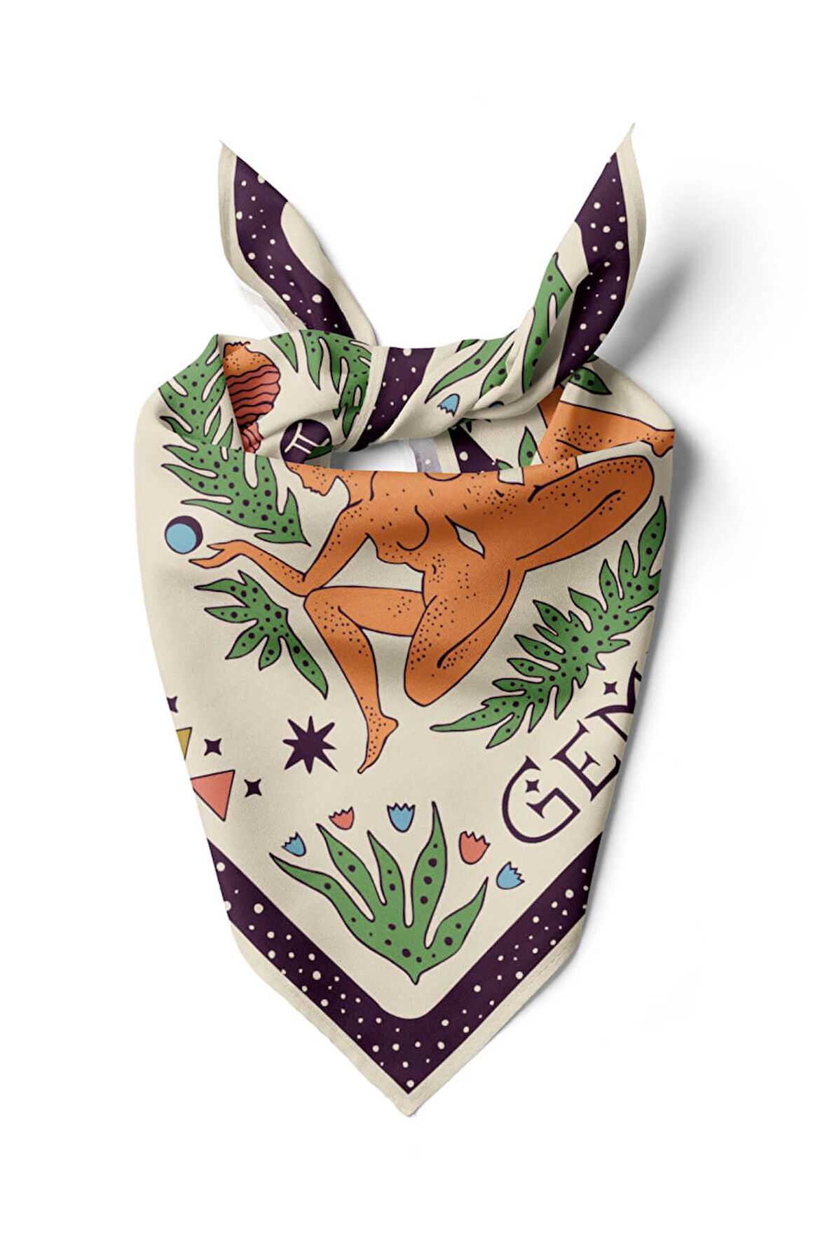 B37 Modabutik İkizler Burcu Bandana