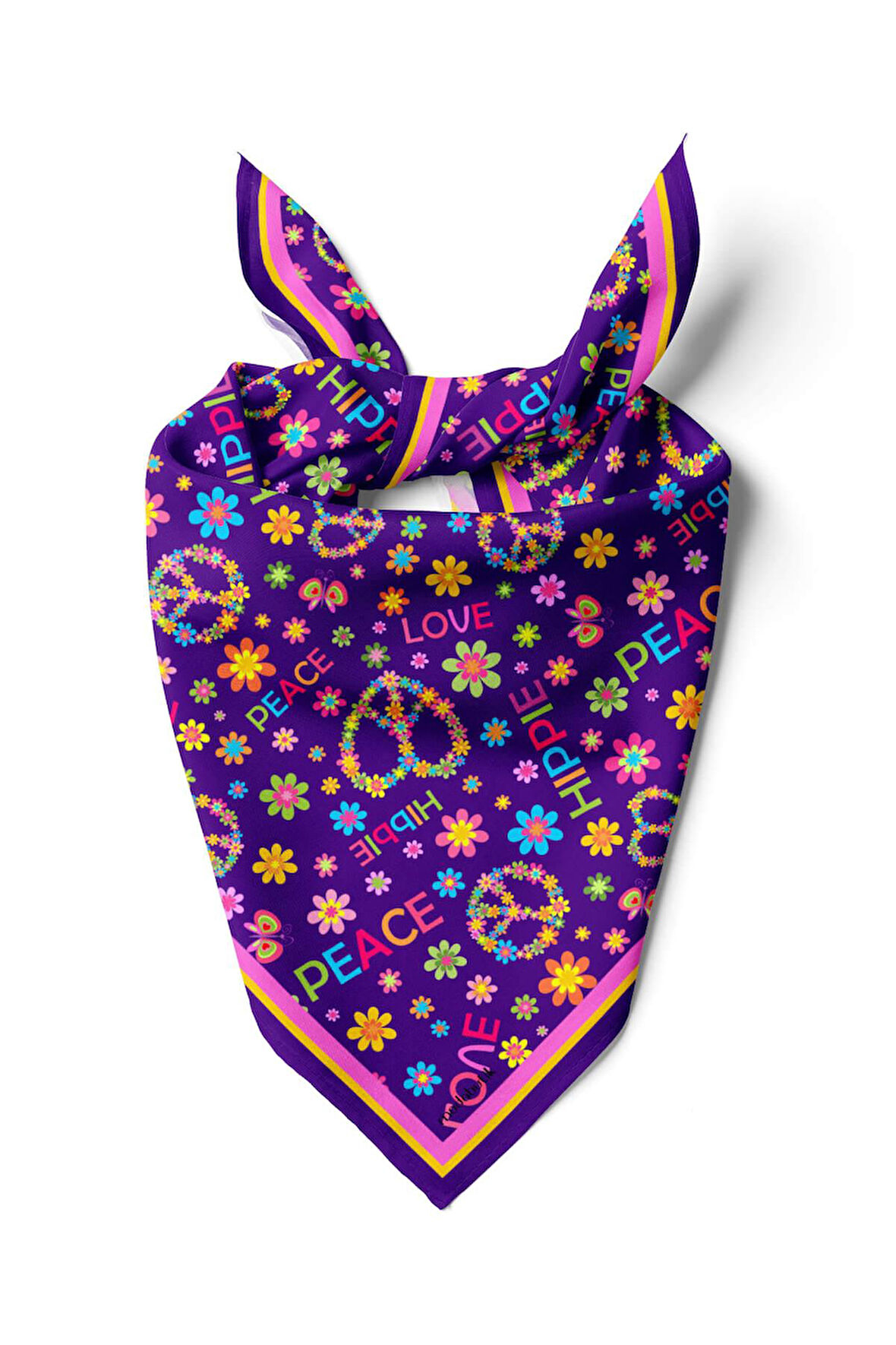 E57 Modabutik Peace Bandana