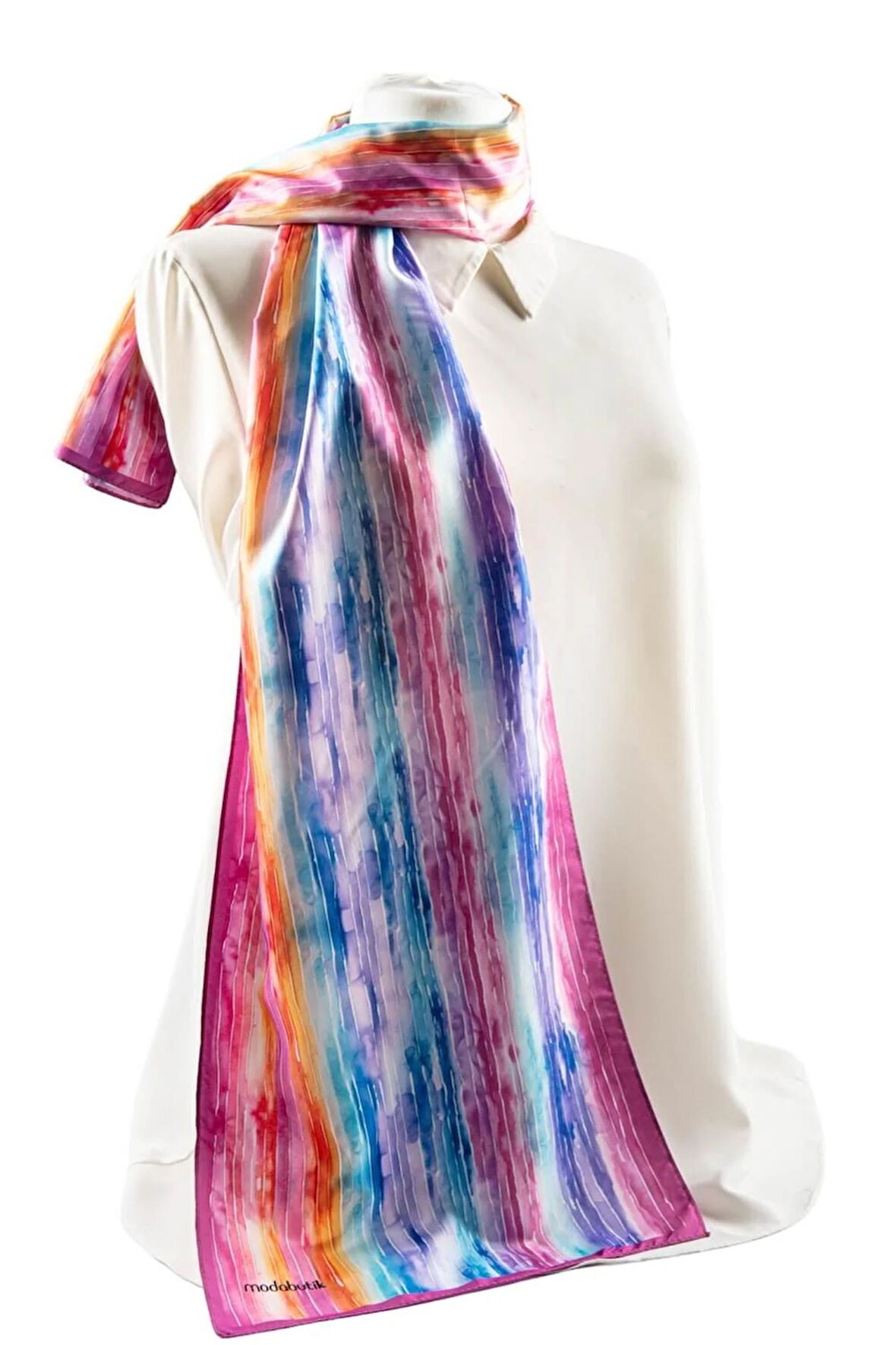 Modabutik Geometri Desenli Fular